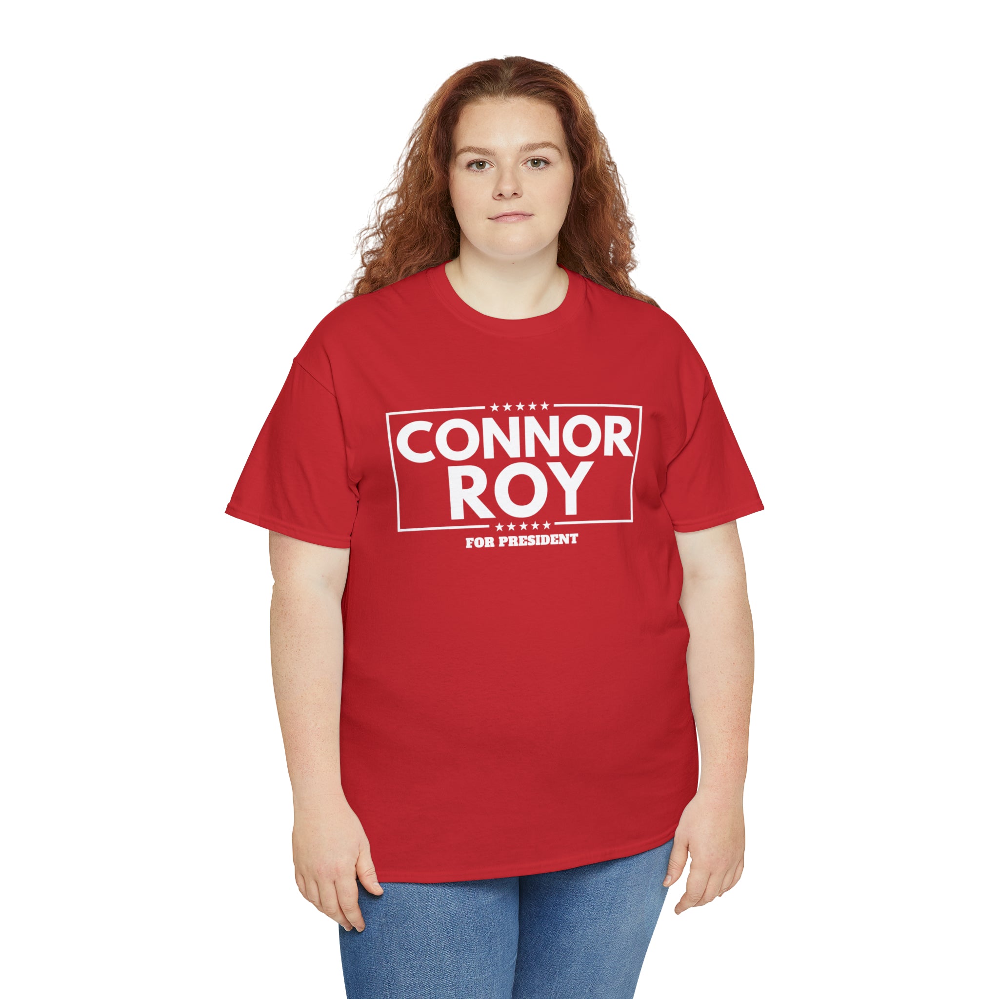 Connor Roy for President - Unisex Heavy Cotton Tee