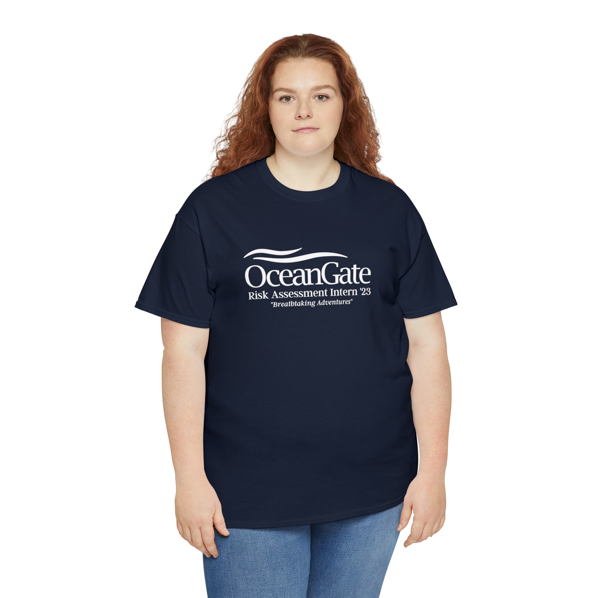 OceanGate Risk Assessment Intern '23 Unisex Heavy Cotton Tee