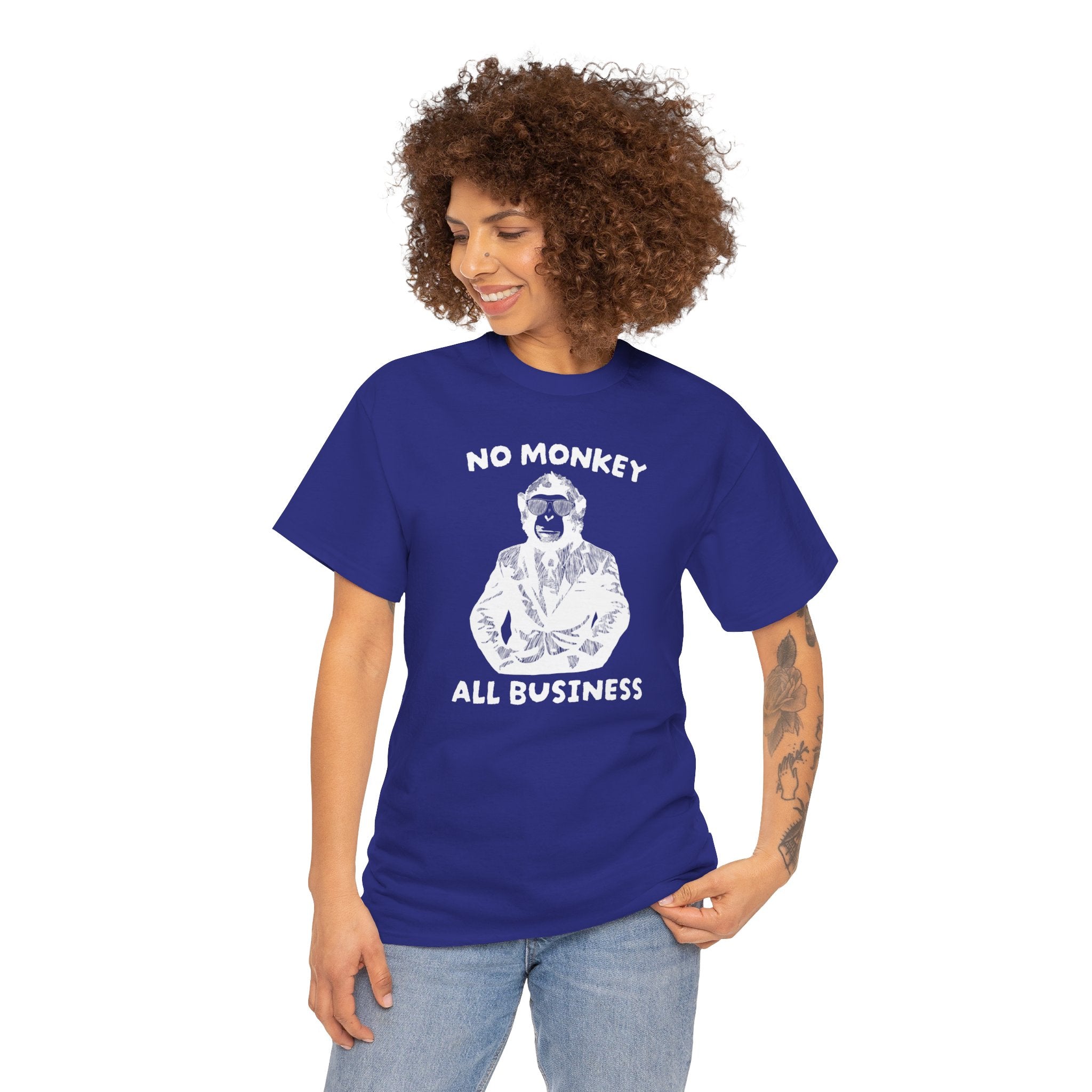 No Monkey All Business Shirt