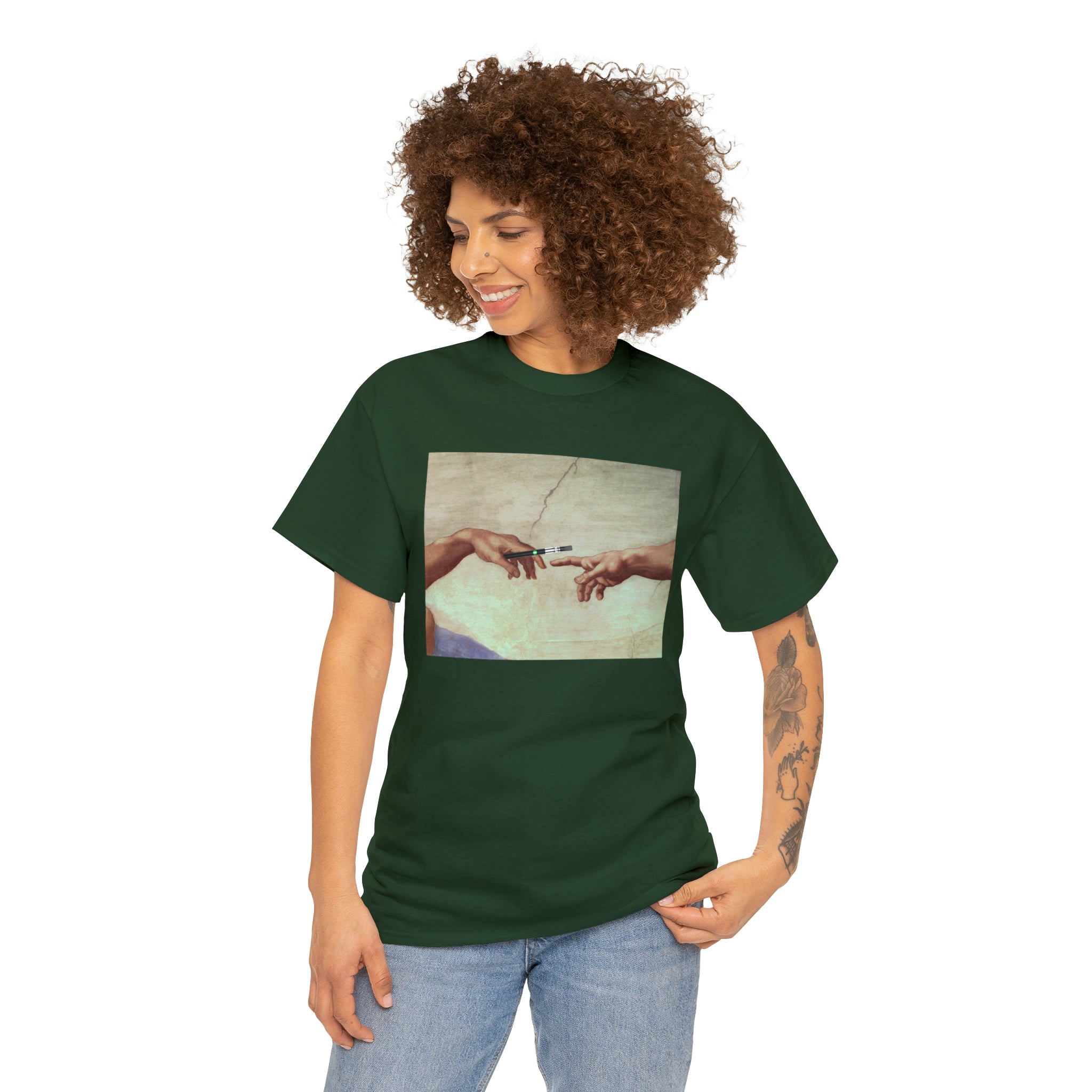 Gods hand dab - Unisex Heavy Cotton Tee