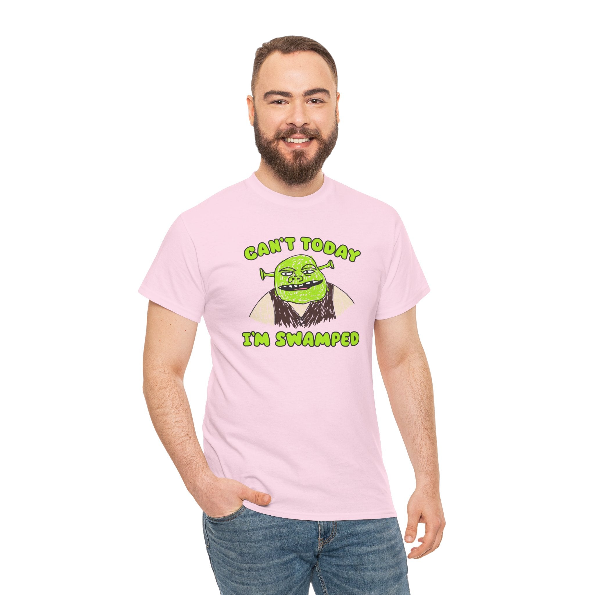 Can't Today I'm Swamped Shrek Shirt