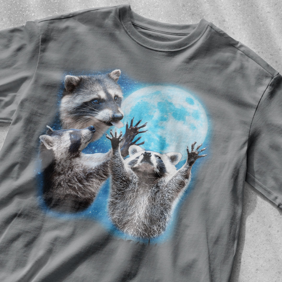 Raccoon Full-Moon Shirt