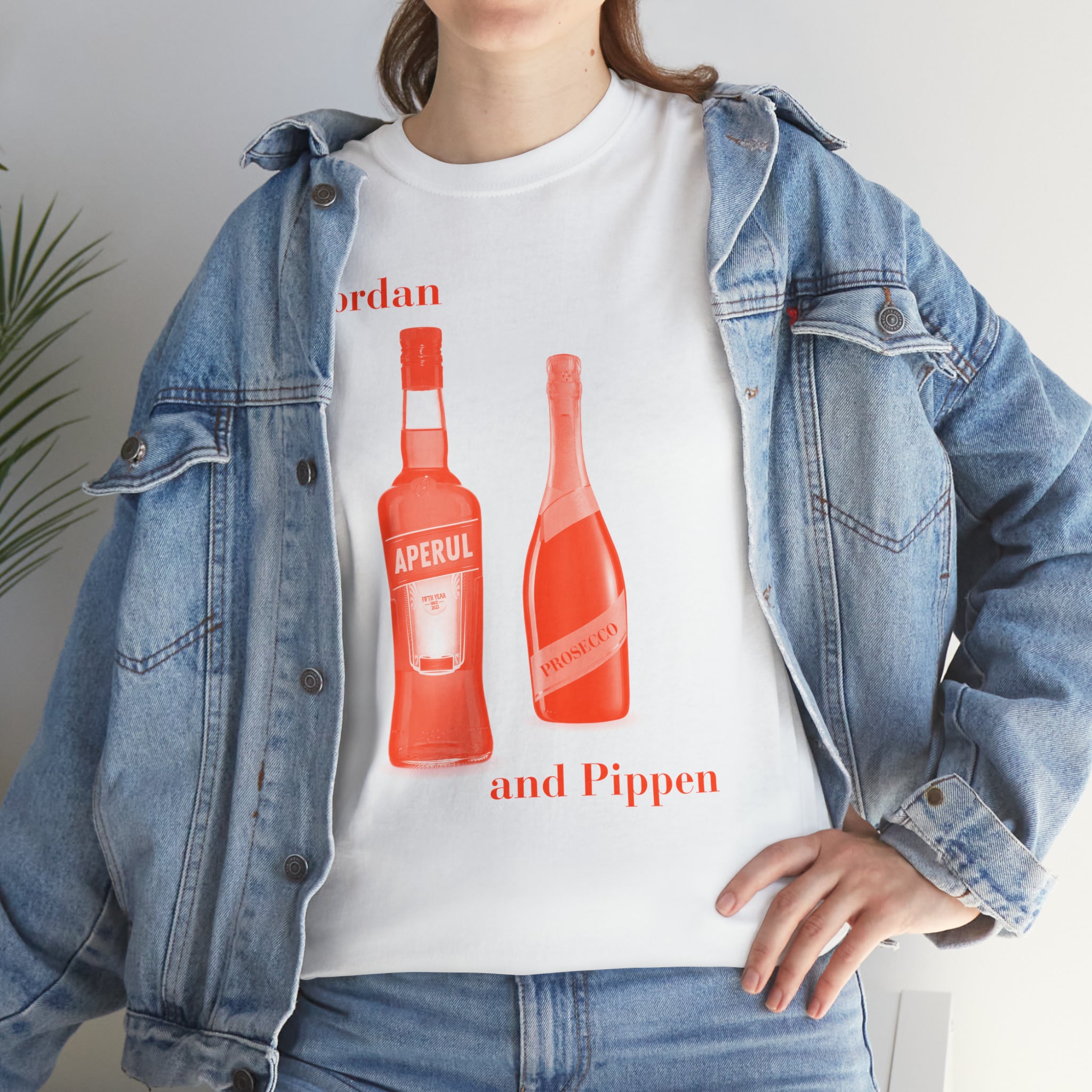 Jordan and Pippen Aperul Spritz - Unisex Heavy Cotton Tee