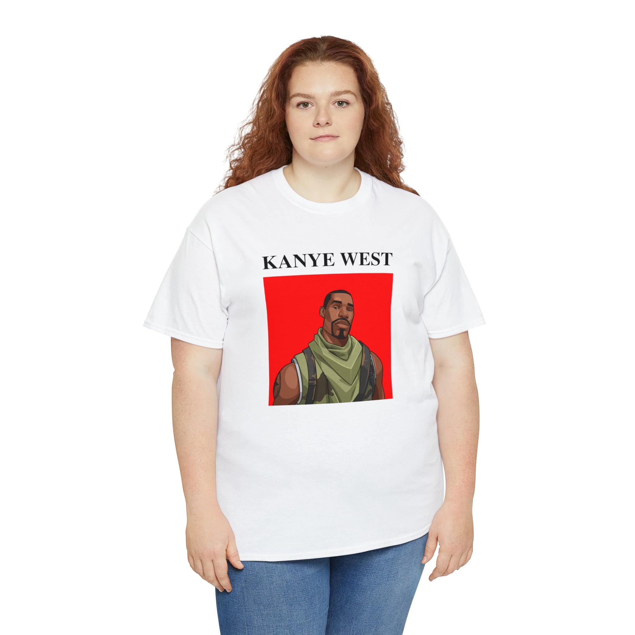 Kanye West Fortnite Default Skin - Unisex Heavy Cotton Tee