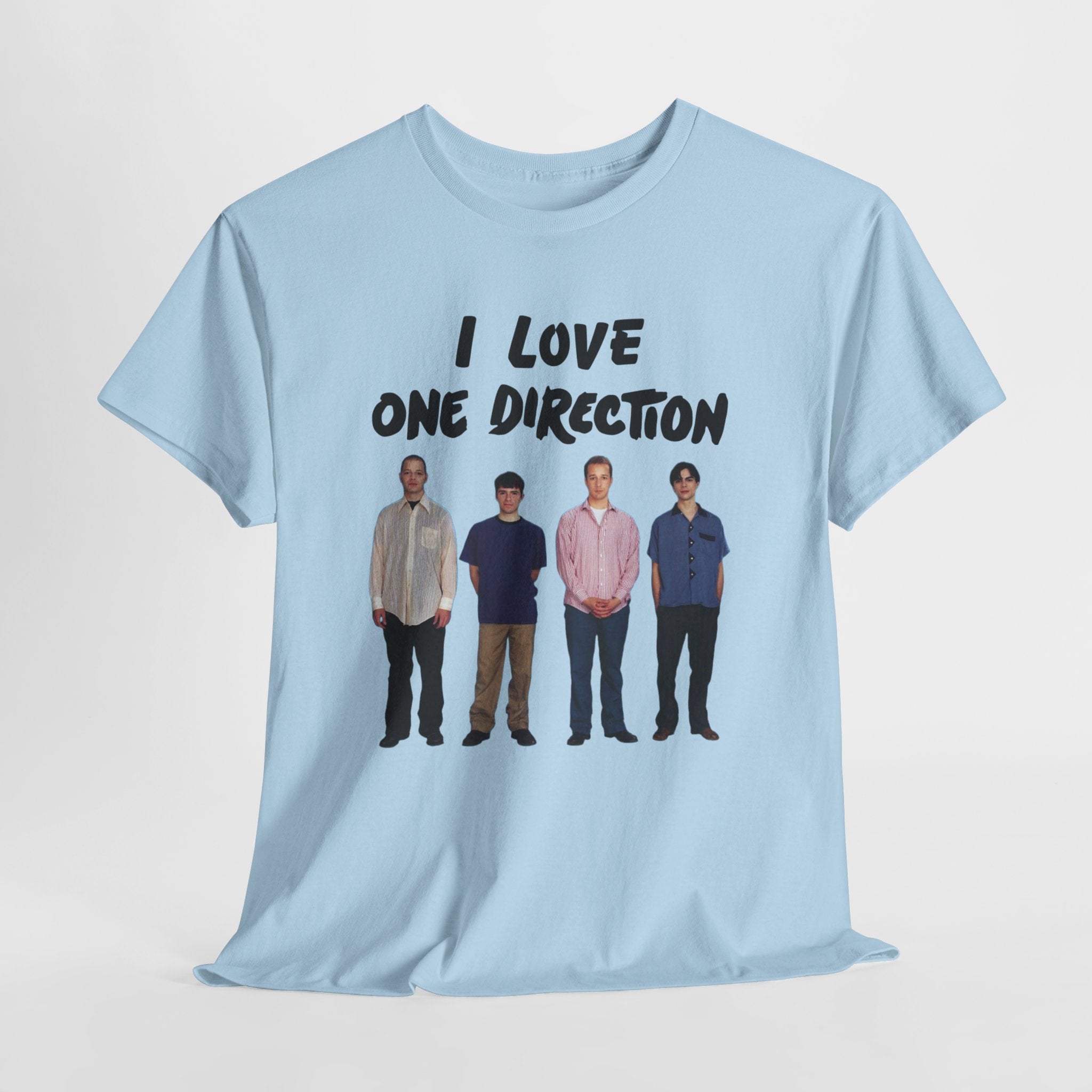 I Love One Direction Shirt - Weezer Parody Shirt