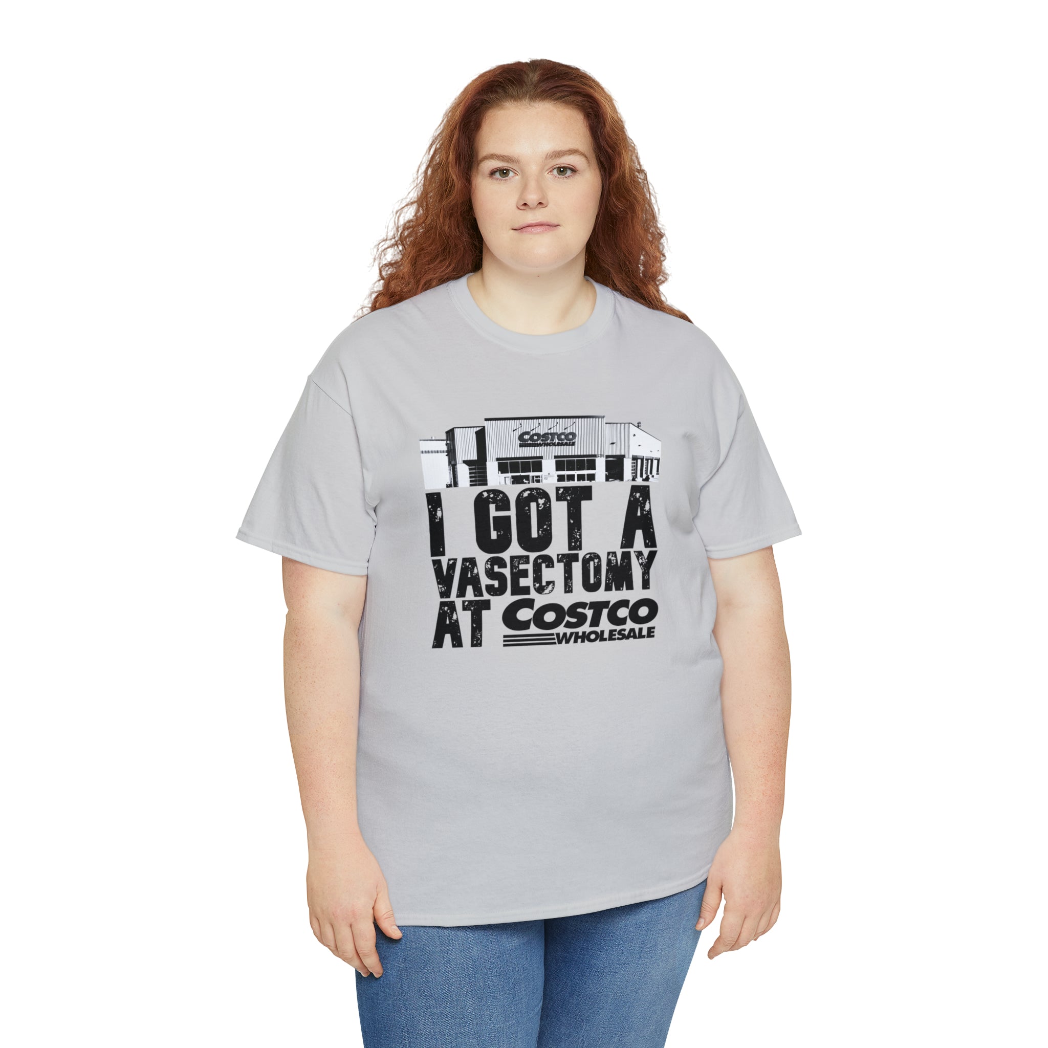 I Got A Vasectomy At Costco Unisex Heavy Cotton Tee