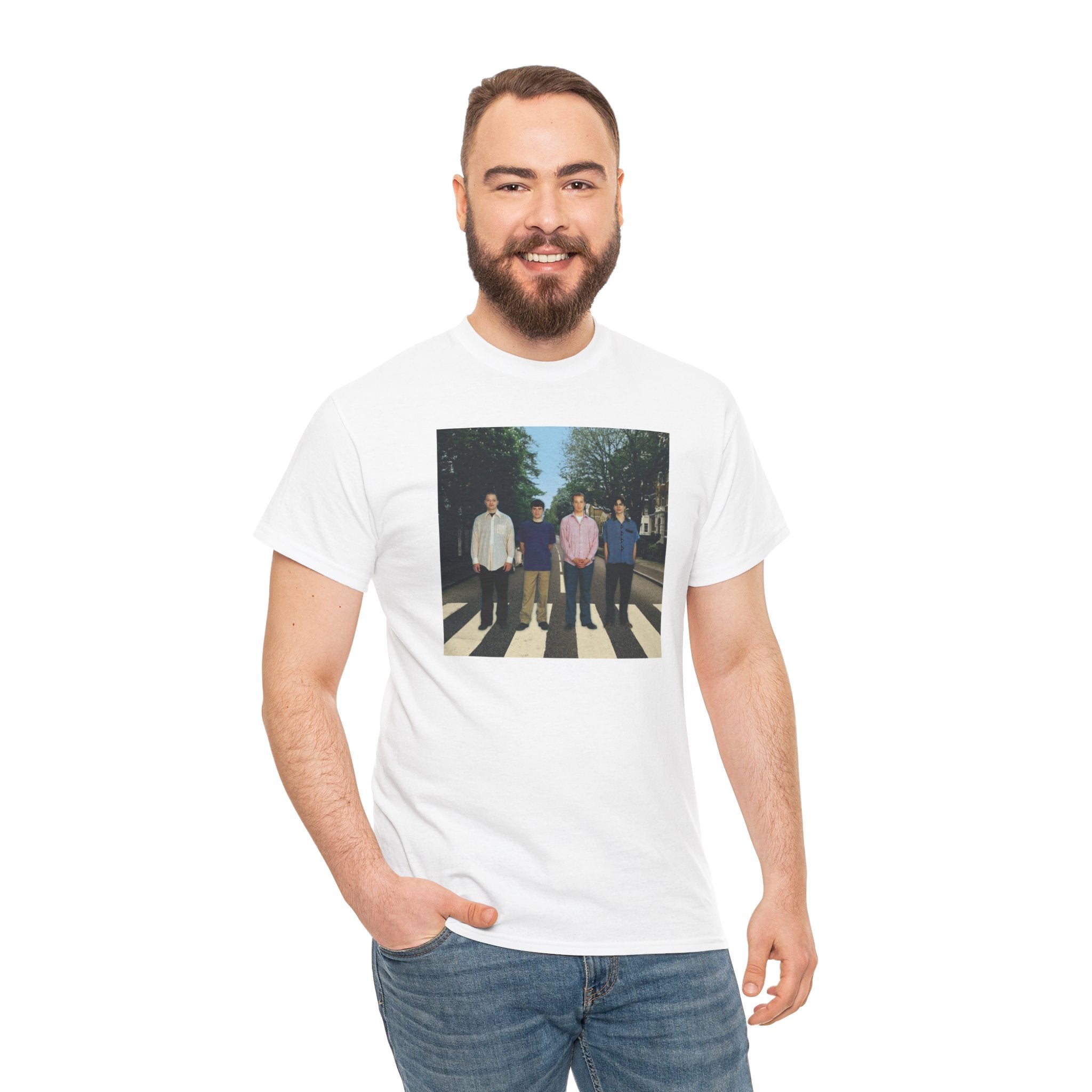 Weezer The Beatles Abbey Road Album Cover Shirt