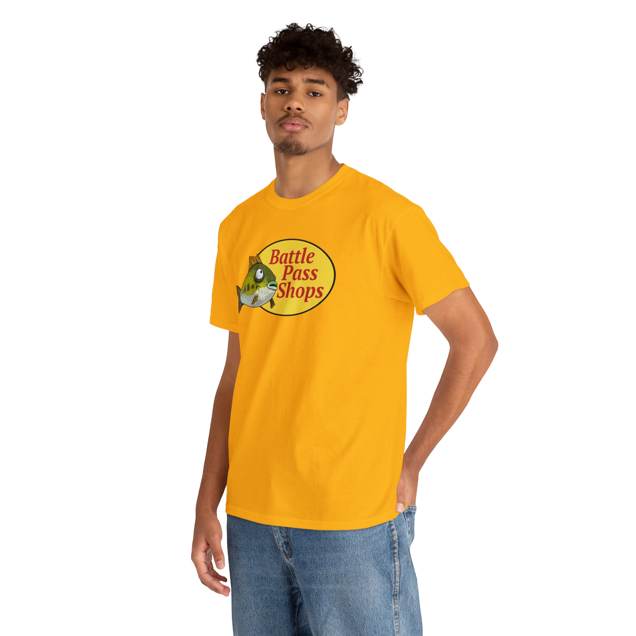 Battle Pass Shops Fortnite Flopper - Unisex Heavy Cotton Tee