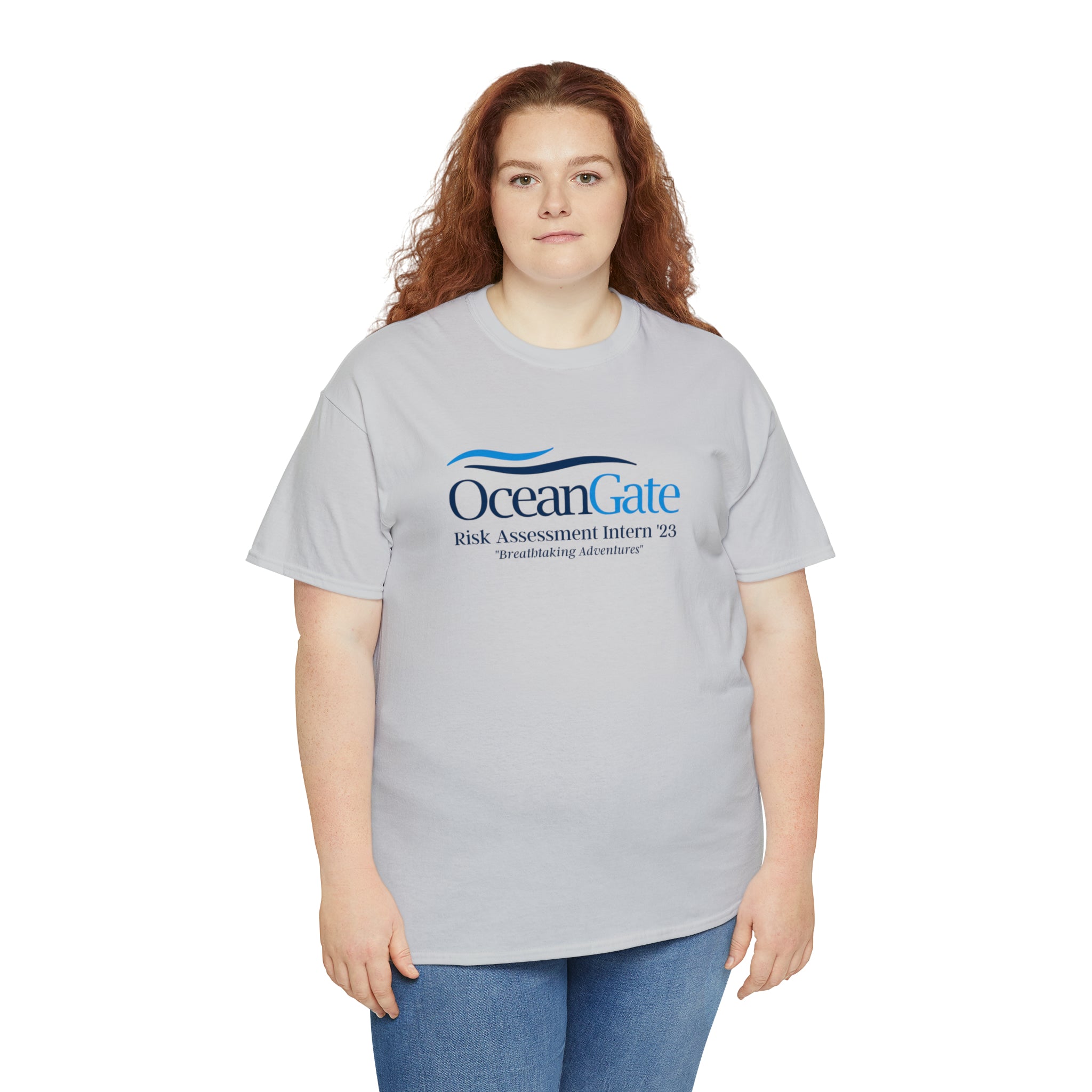 OceanGate Risk Assessment Intern '23 Unisex Heavy Cotton Tee