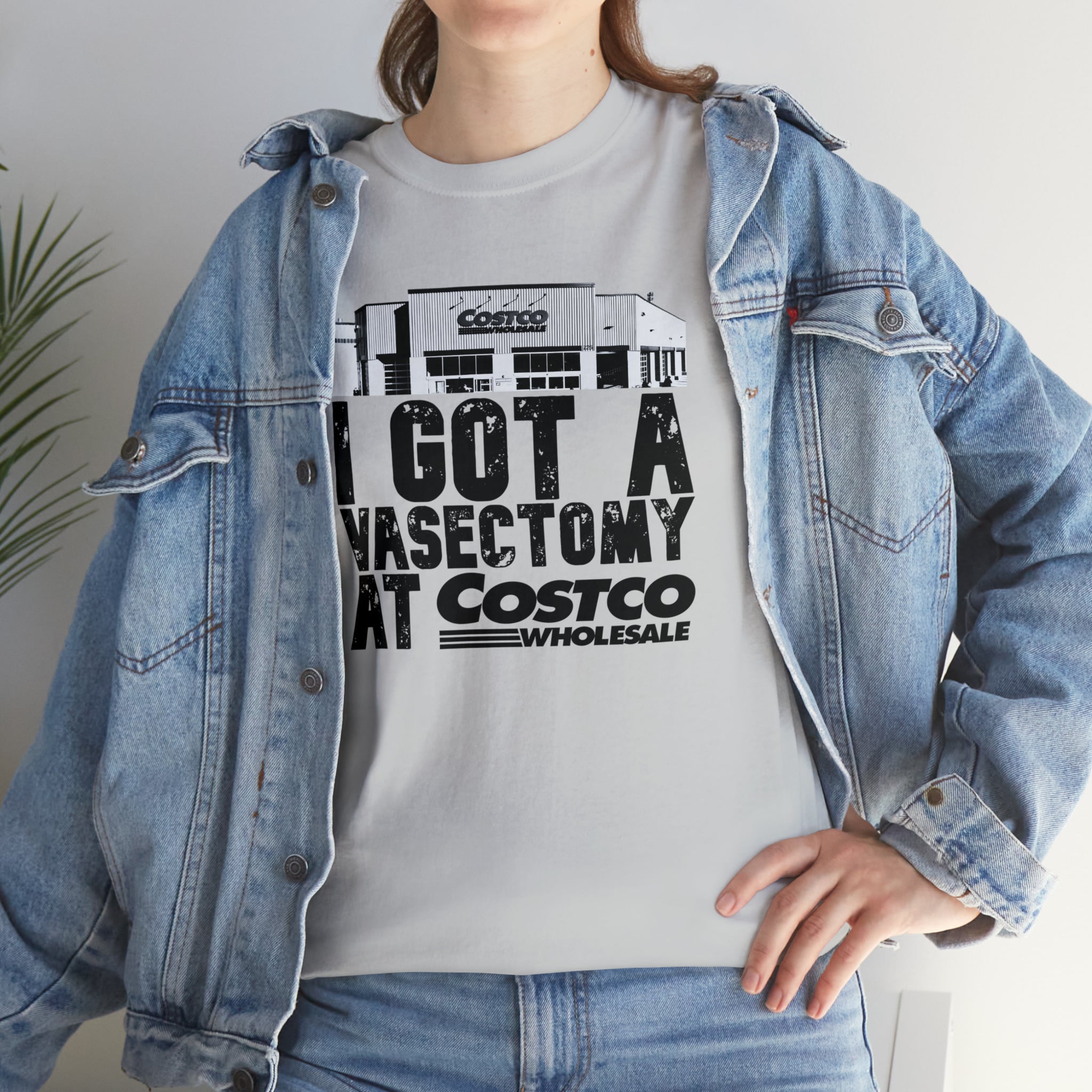 I Got A Vasectomy At Costco Unisex Heavy Cotton Tee