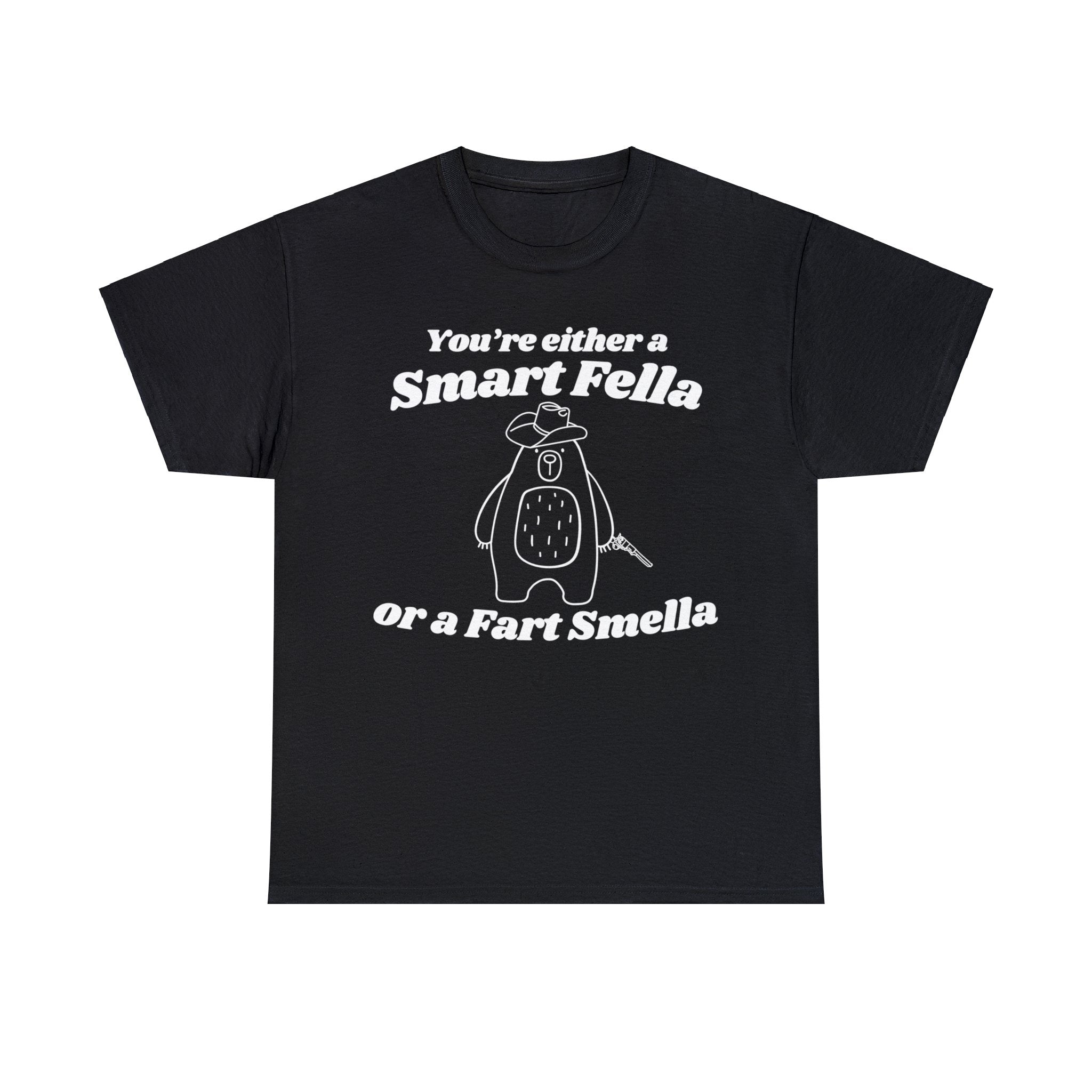 You're either a smart fella or a fart smella shirt