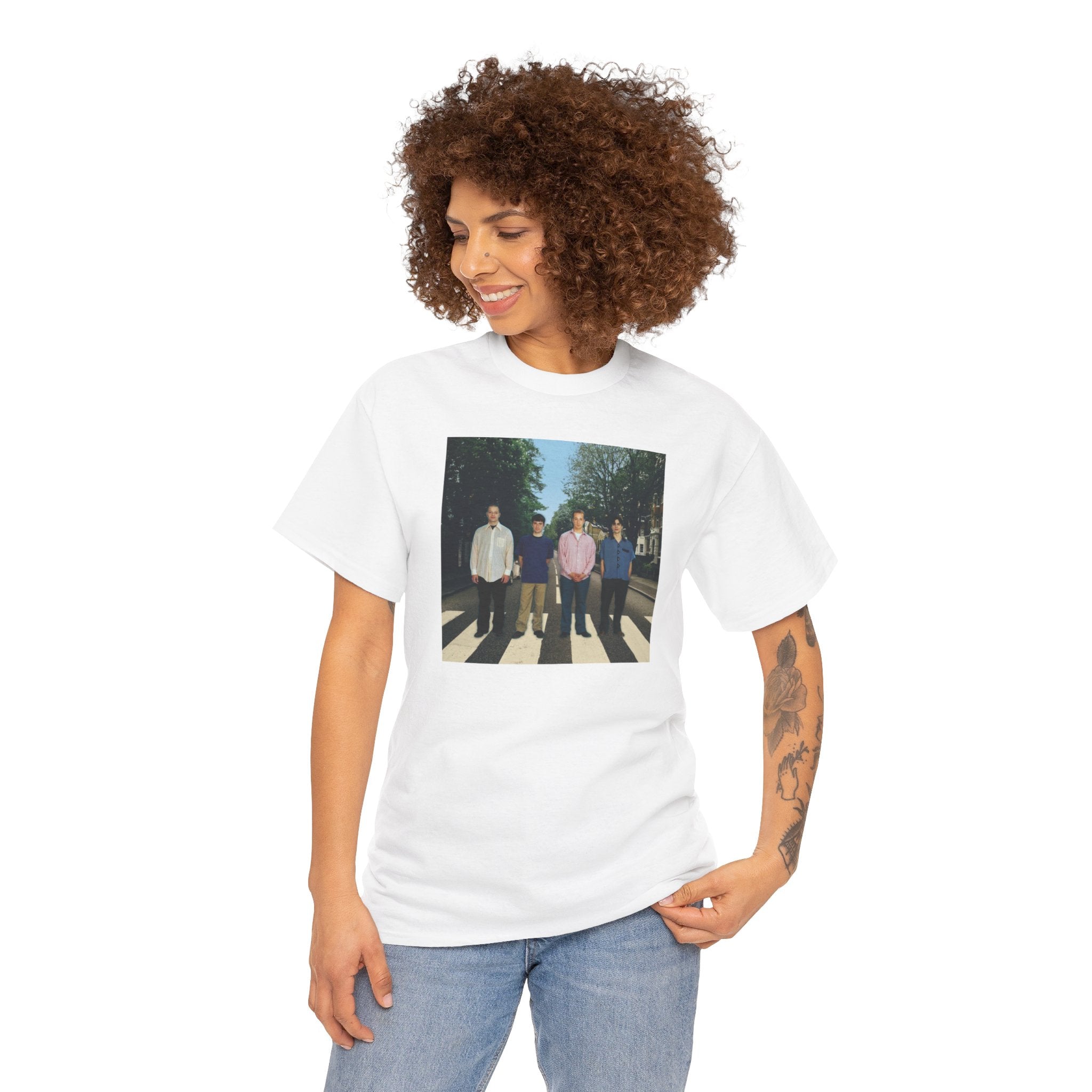 Weezer The Beatles Abbey Road Album Cover Shirt