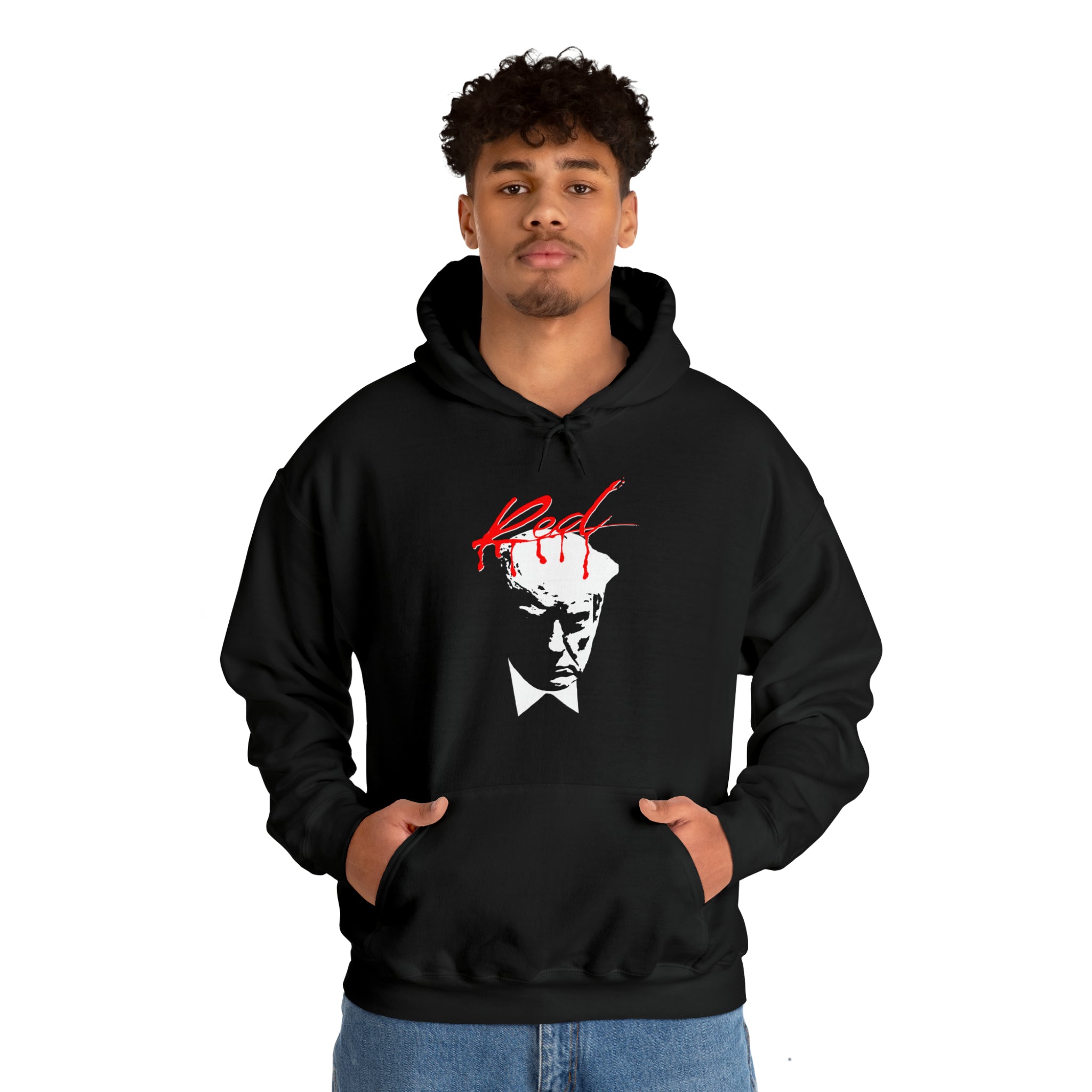 Trump Mugshot Whole Lotta Red, Playboi Carti - Hooded Sweatshirt