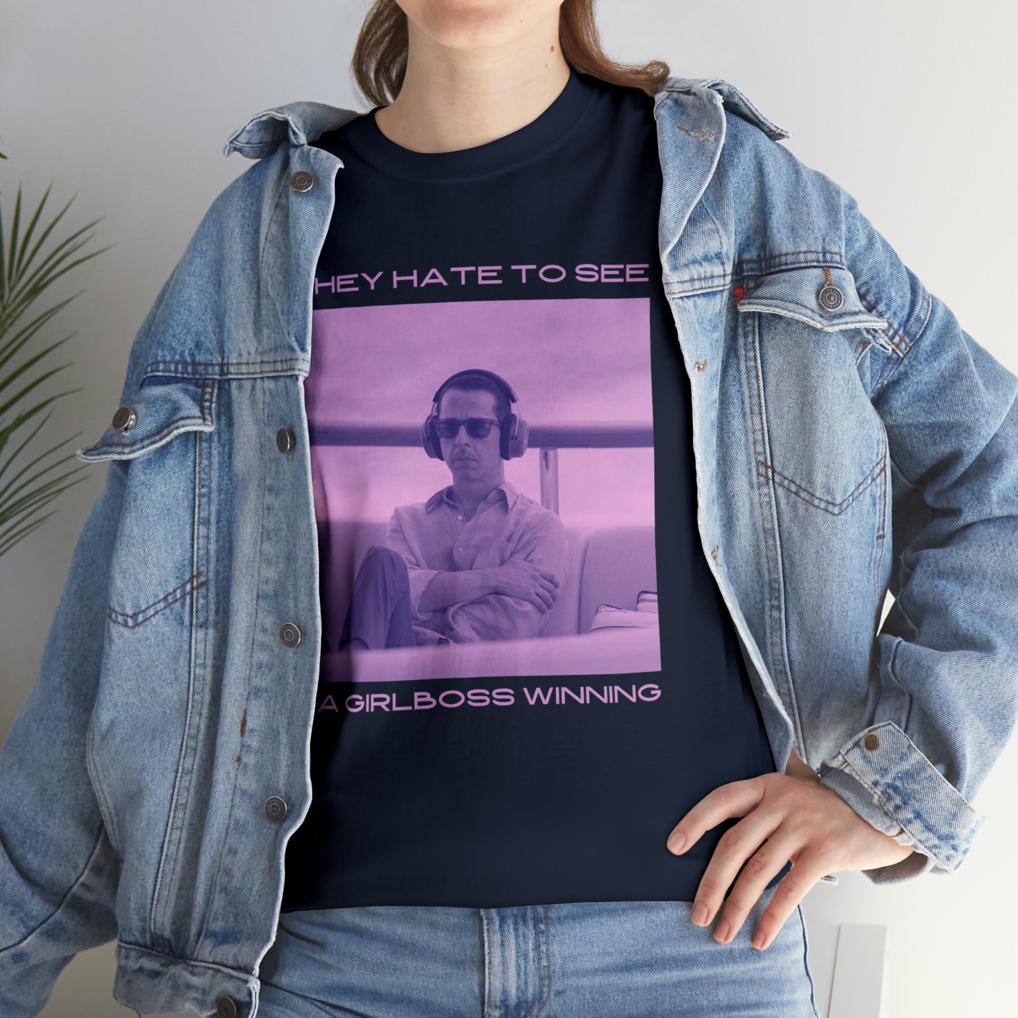 Kendall Roy They hate to see a girlboss winning - Unisex Heavy Cotton Tee