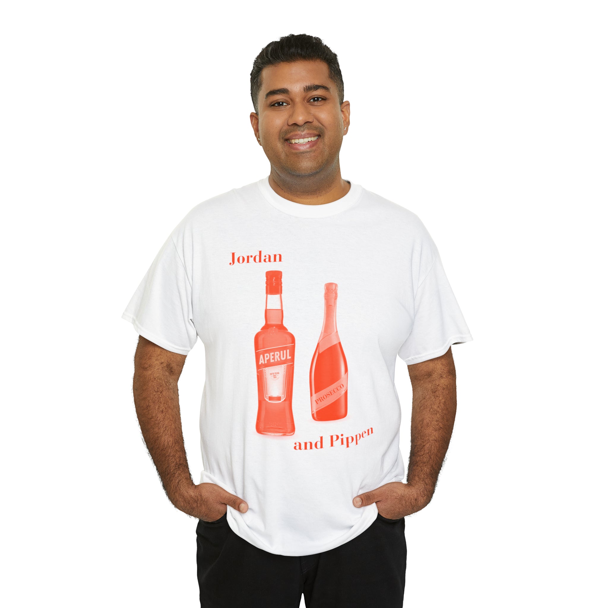 Jordan and Pippen Aperul Spritz - Unisex Heavy Cotton Tee