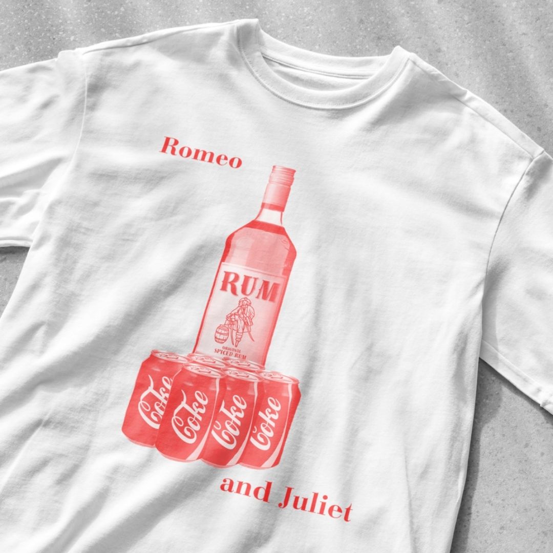 Romeo and Juliet Rum and Coke - Unisex Heavy Cotton Tee