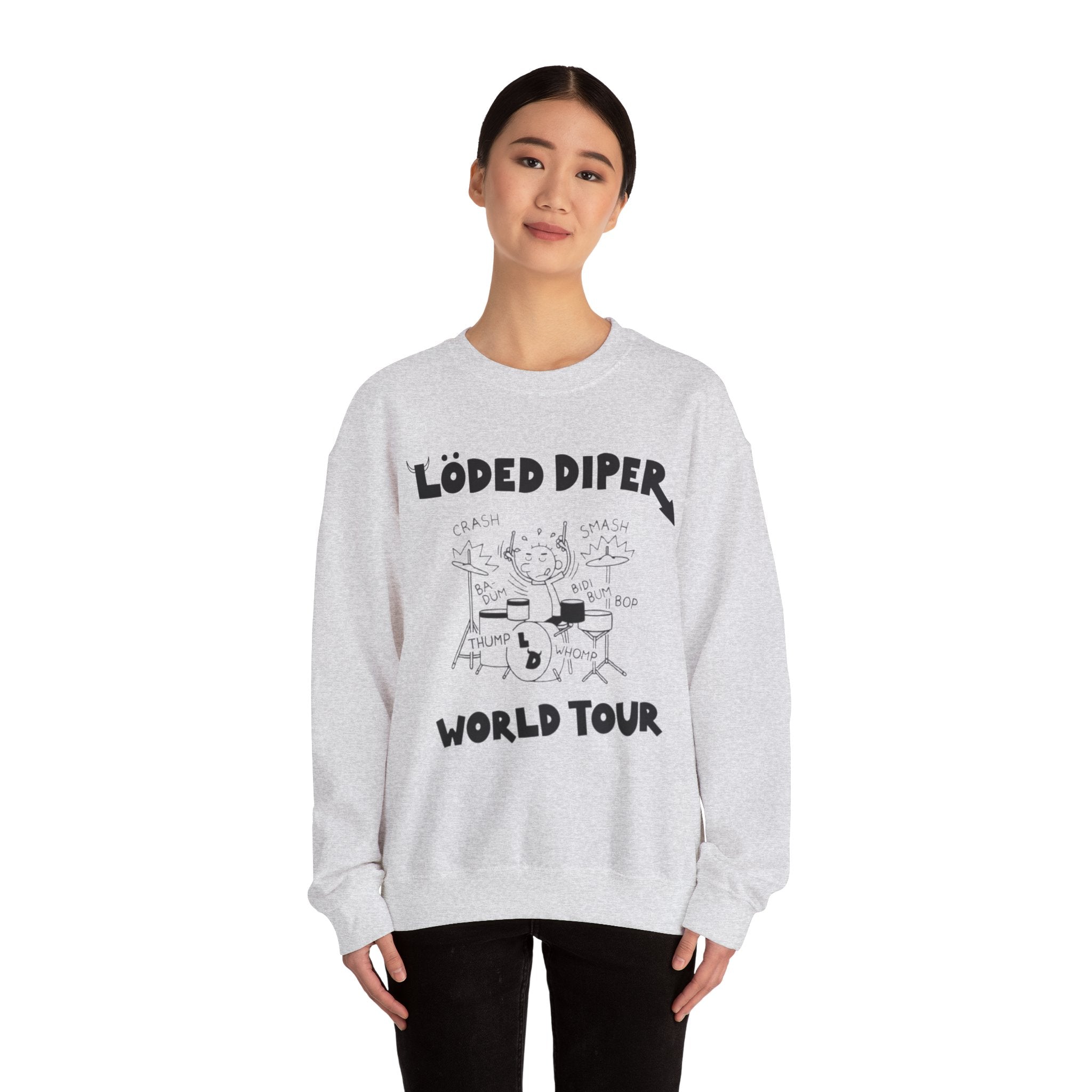 Loded Diper Unisex Heavy Blend™ Crewneck Sweatshirt