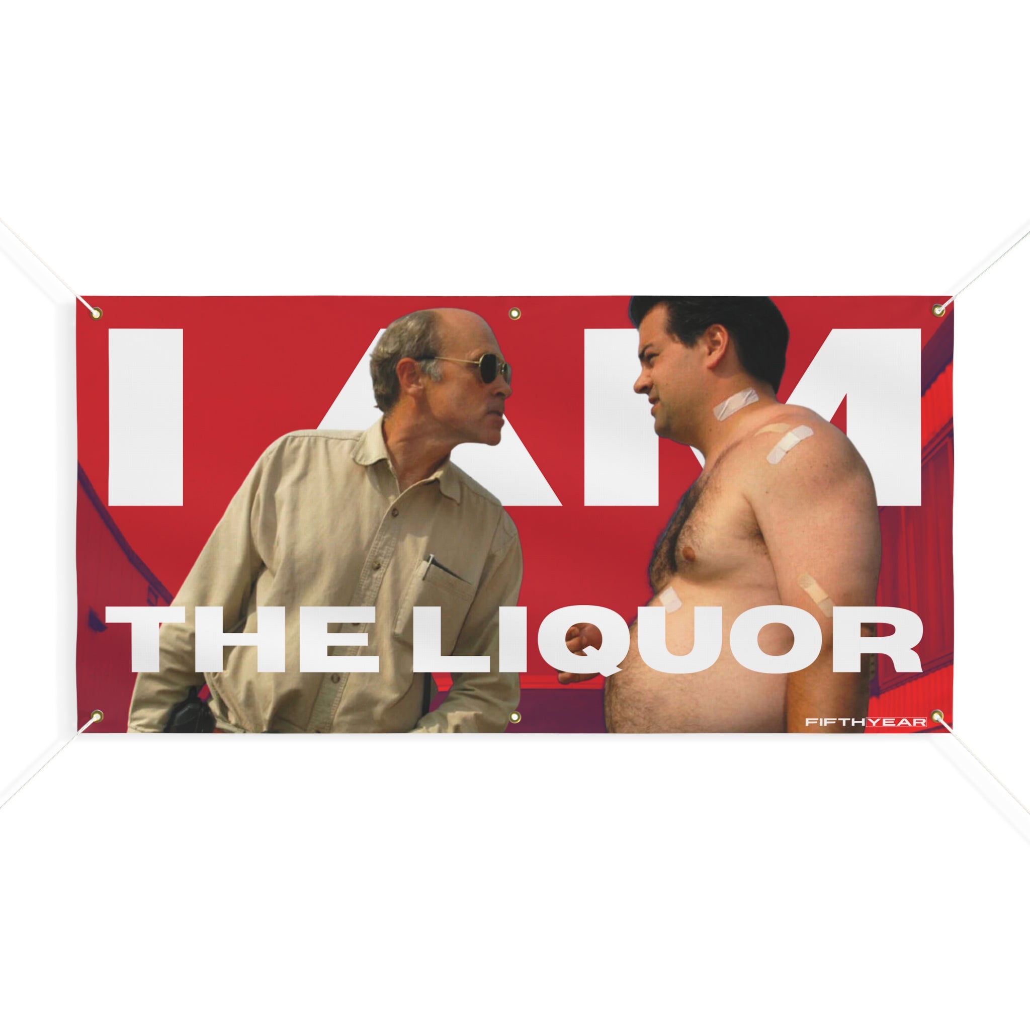 Mr Lahey and Randy Trailer Park Boys "I am the Liquor" - Flag