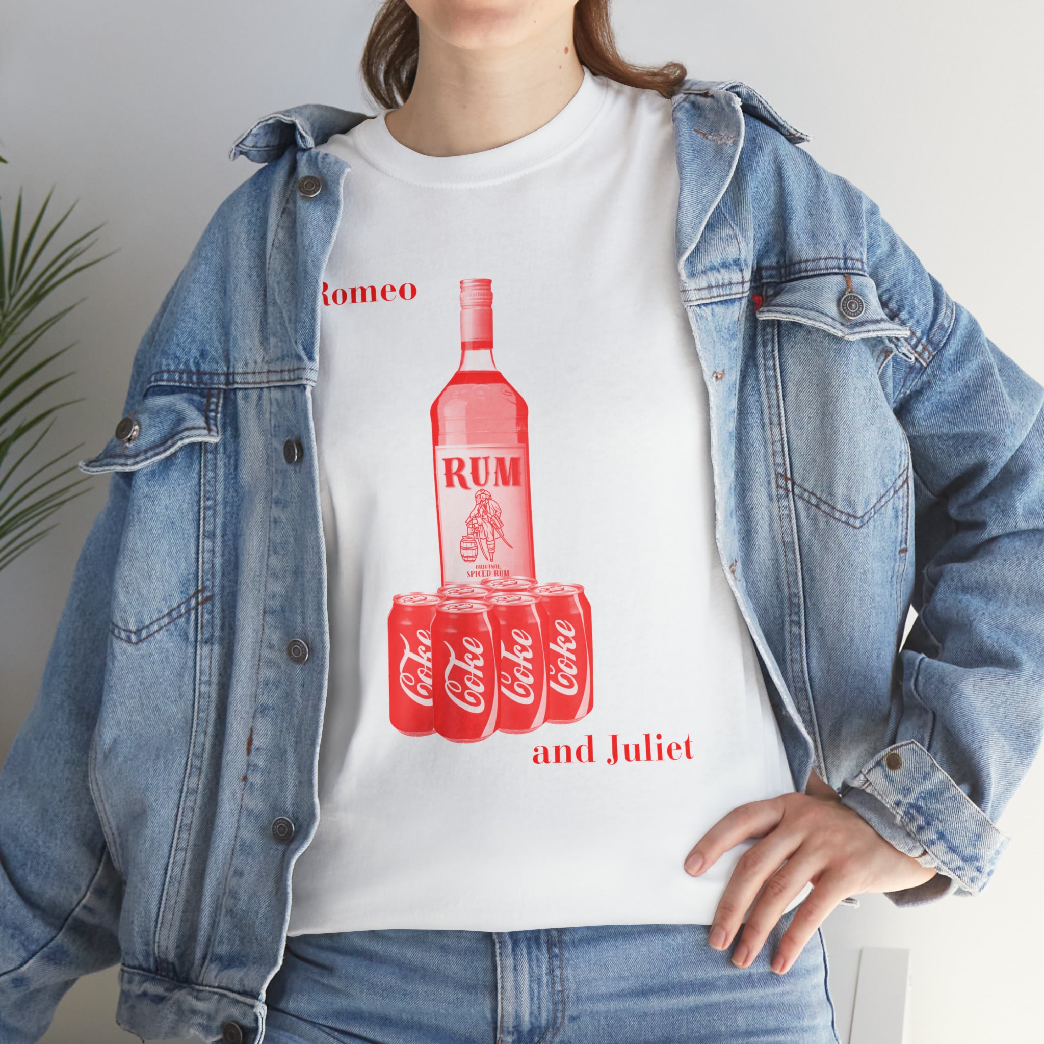 Romeo and Juliet Rum and Coke - Unisex Heavy Cotton Tee