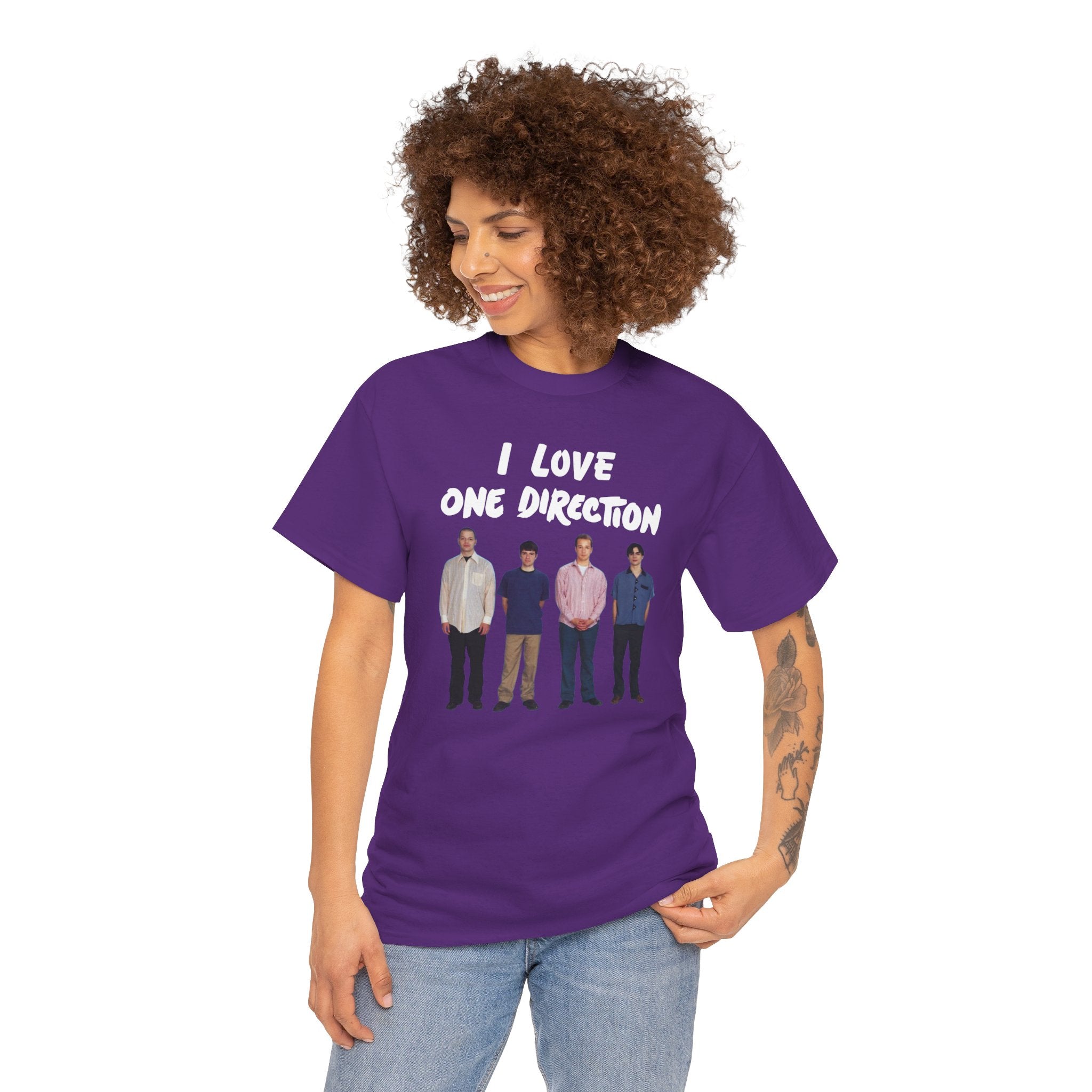 I Love One Direction Shirt - Weezer Parody Shirt