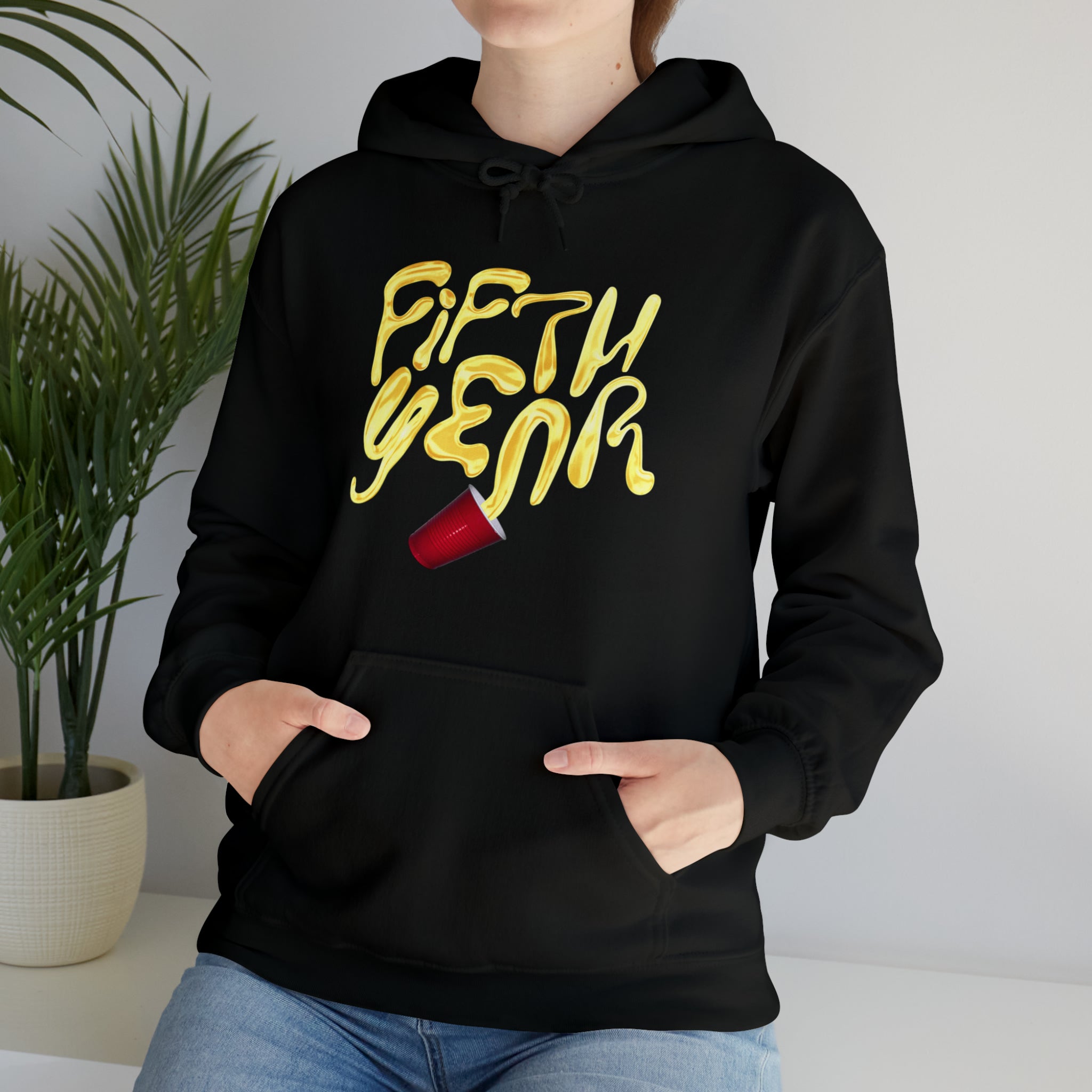 Fifth Year Beer Spill - Unisex Heavy Blend™ Hooded Sweatshirt