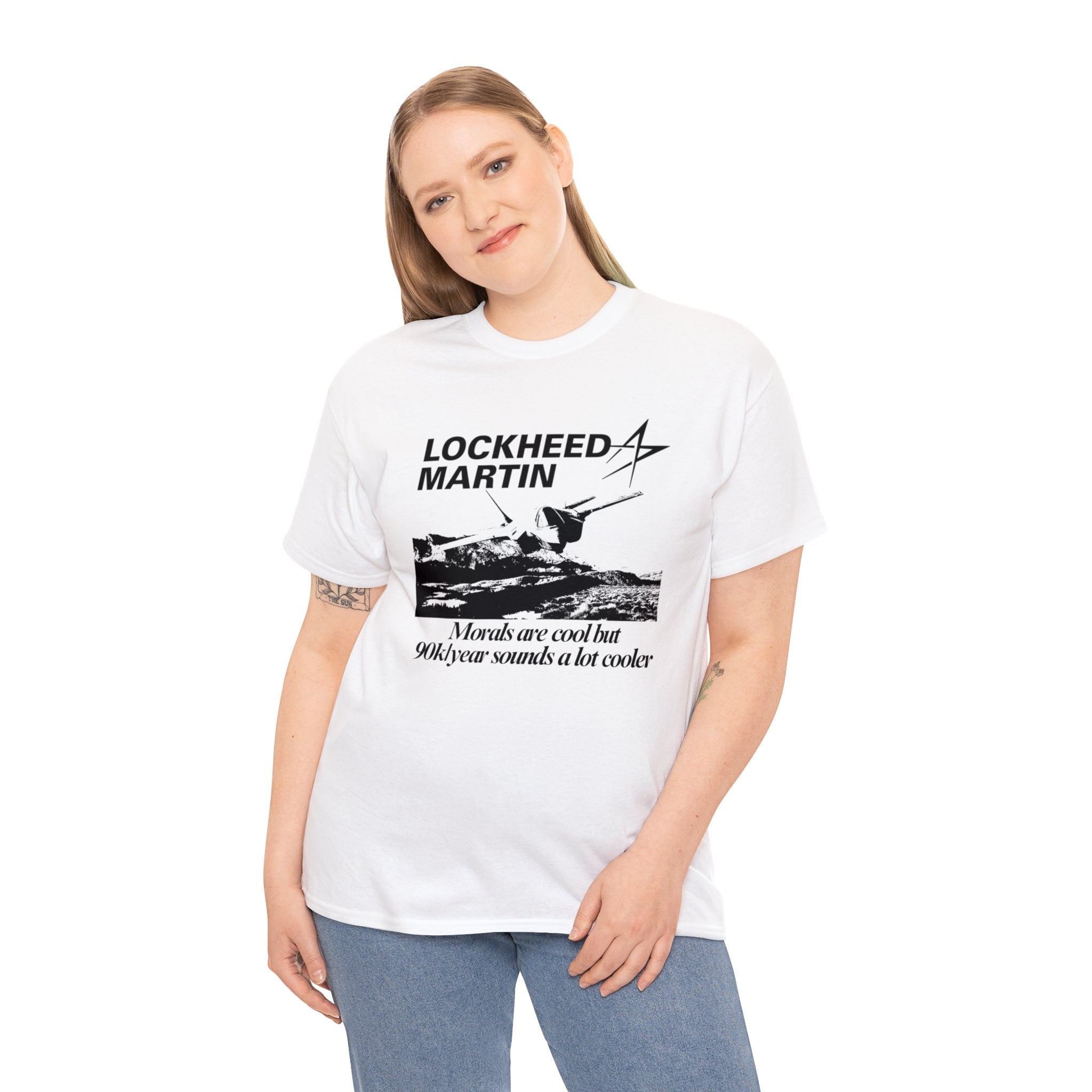 Lockheed Martin - Unisex Heavy Cotton Tee