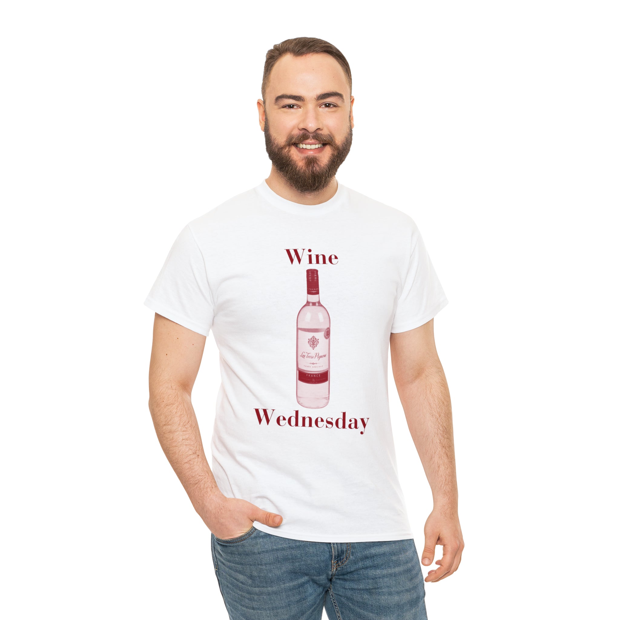 Wine Wednesday - Unisex Heavy Cotton Tee