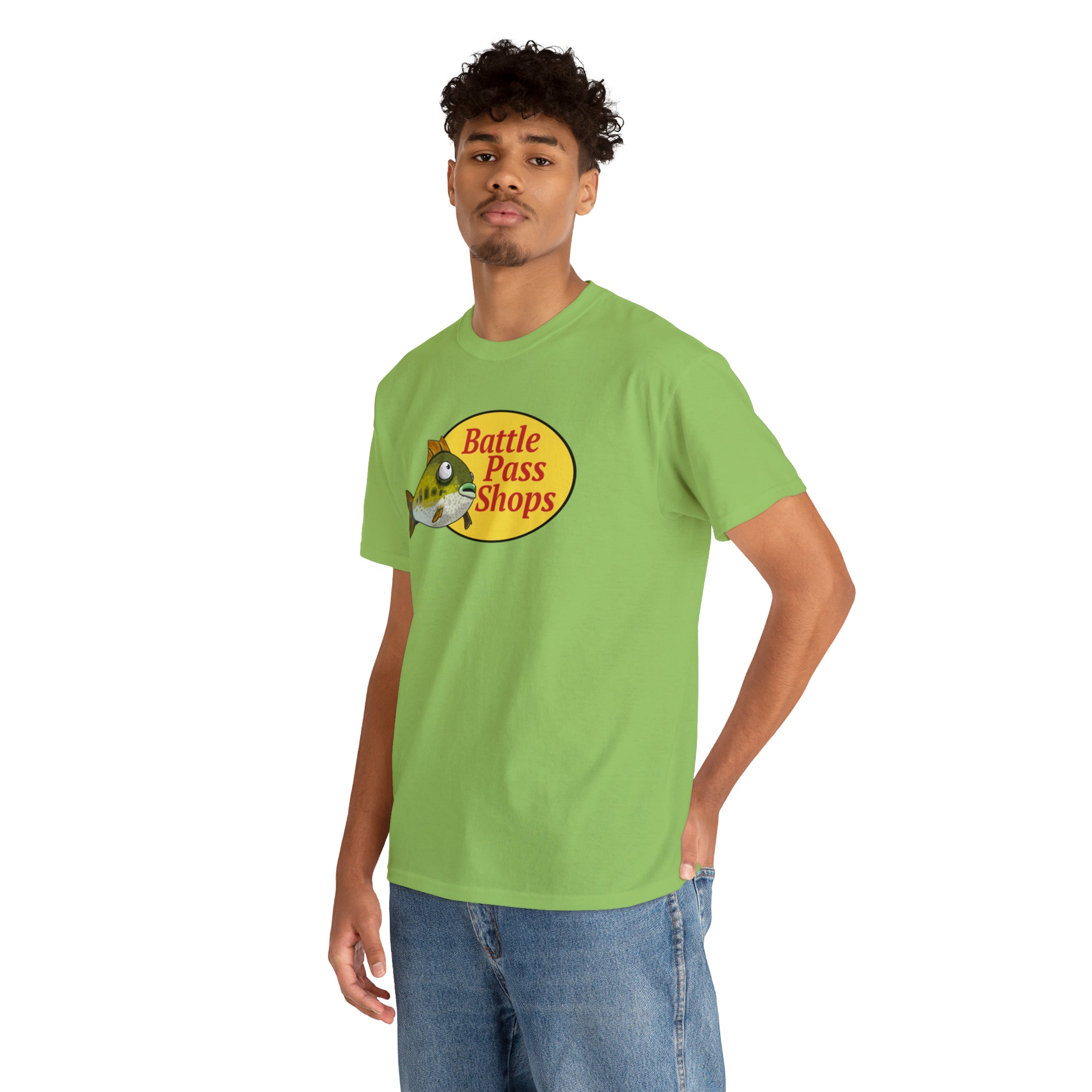 Battle Pass Shops Fortnite Flopper - Unisex Heavy Cotton Tee