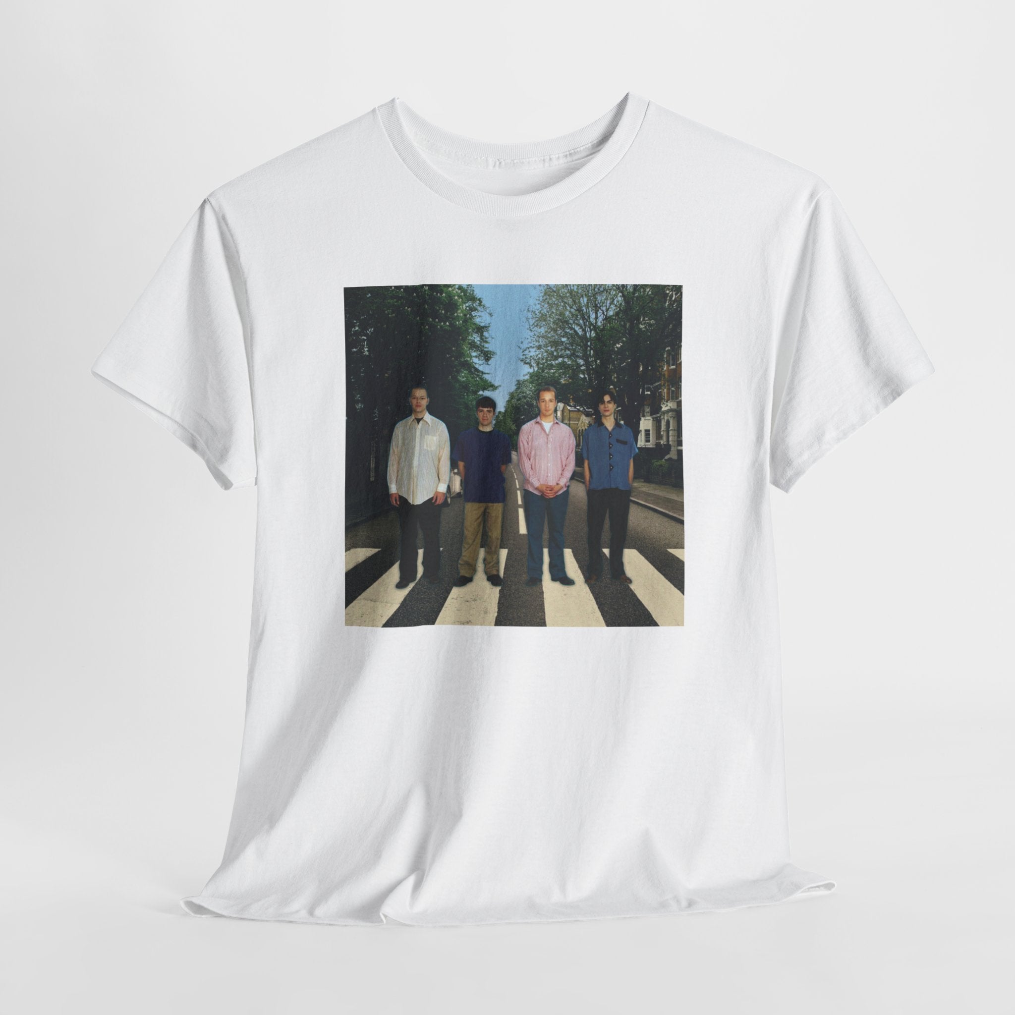 Weezer The Beatles Abbey Road Album Cover Shirt