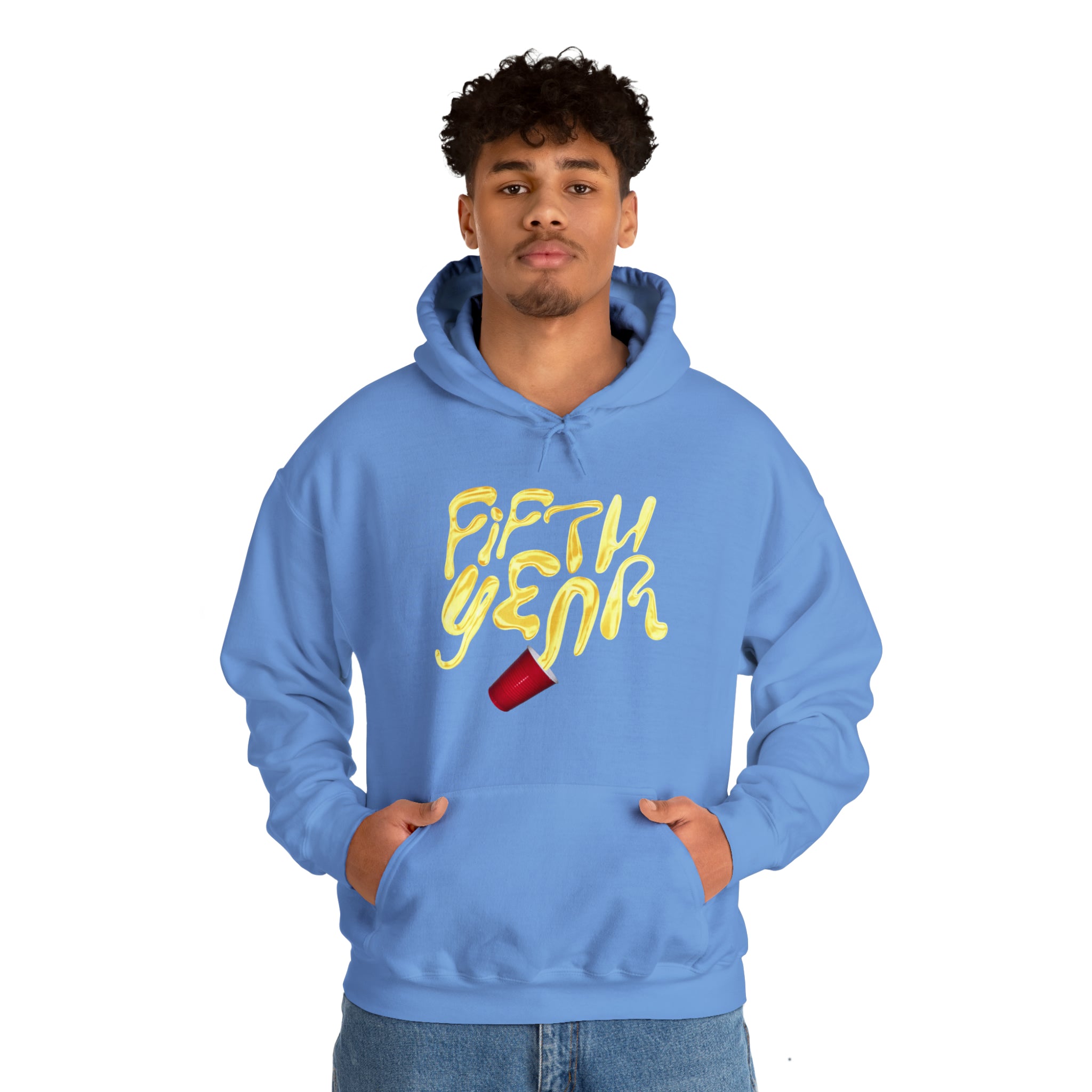 Fifth Year Beer Spill - Unisex Heavy Blend™ Hooded Sweatshirt