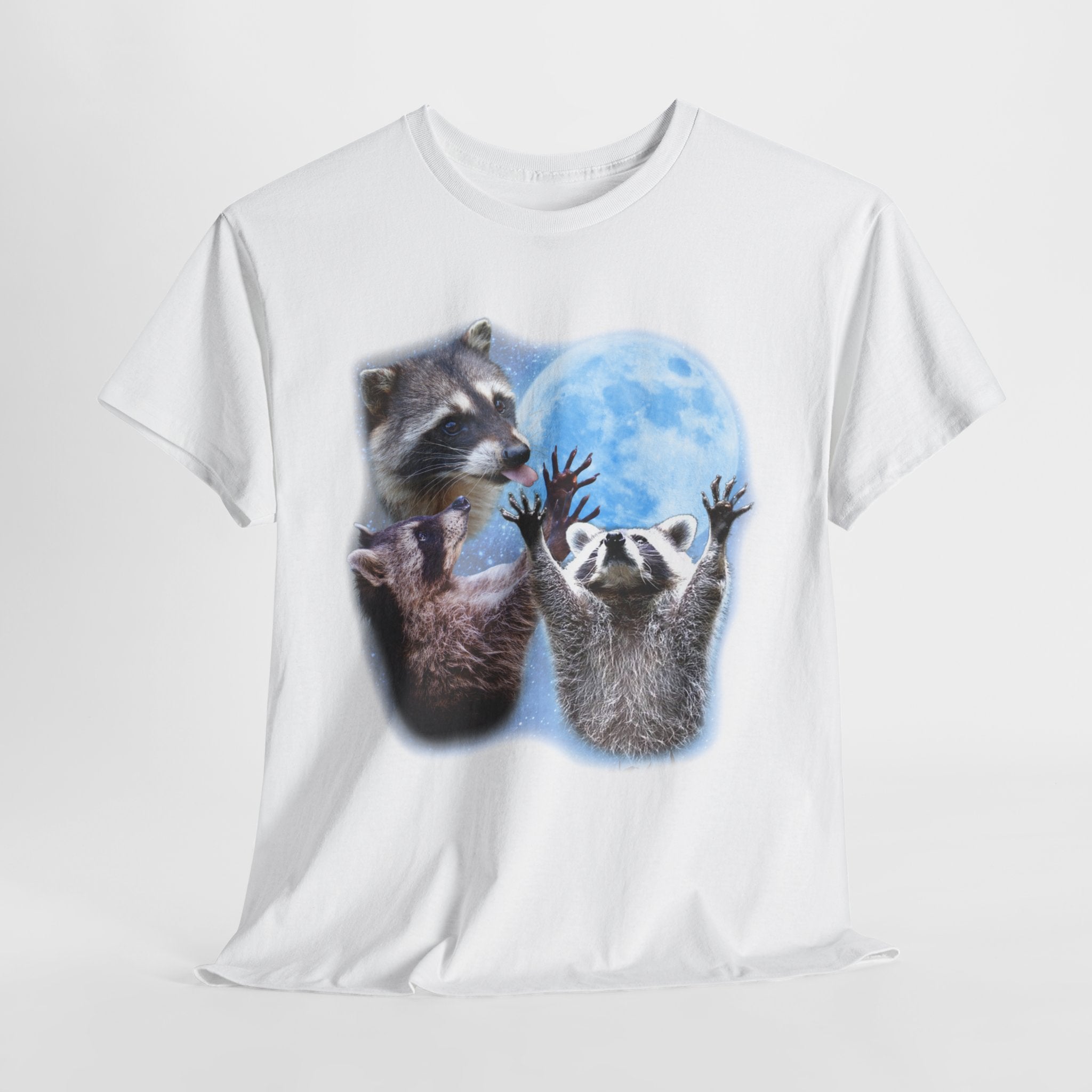 Raccoon Full-Moon Shirt