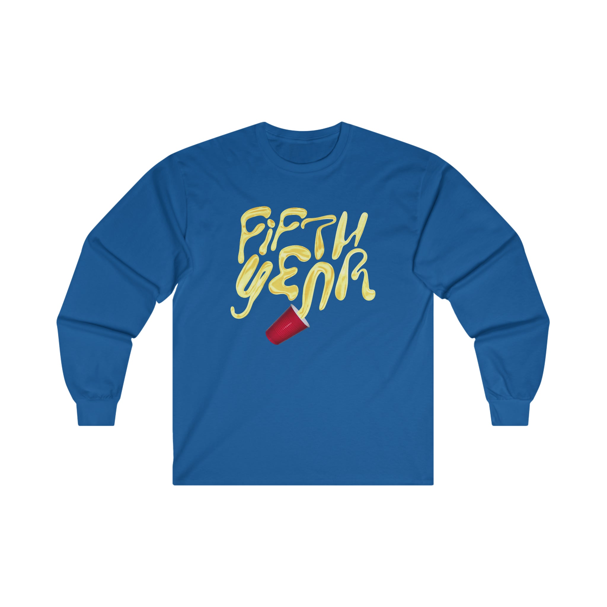 Fifth Year Beer Spill - Ultra Cotton Long Sleeve Tee