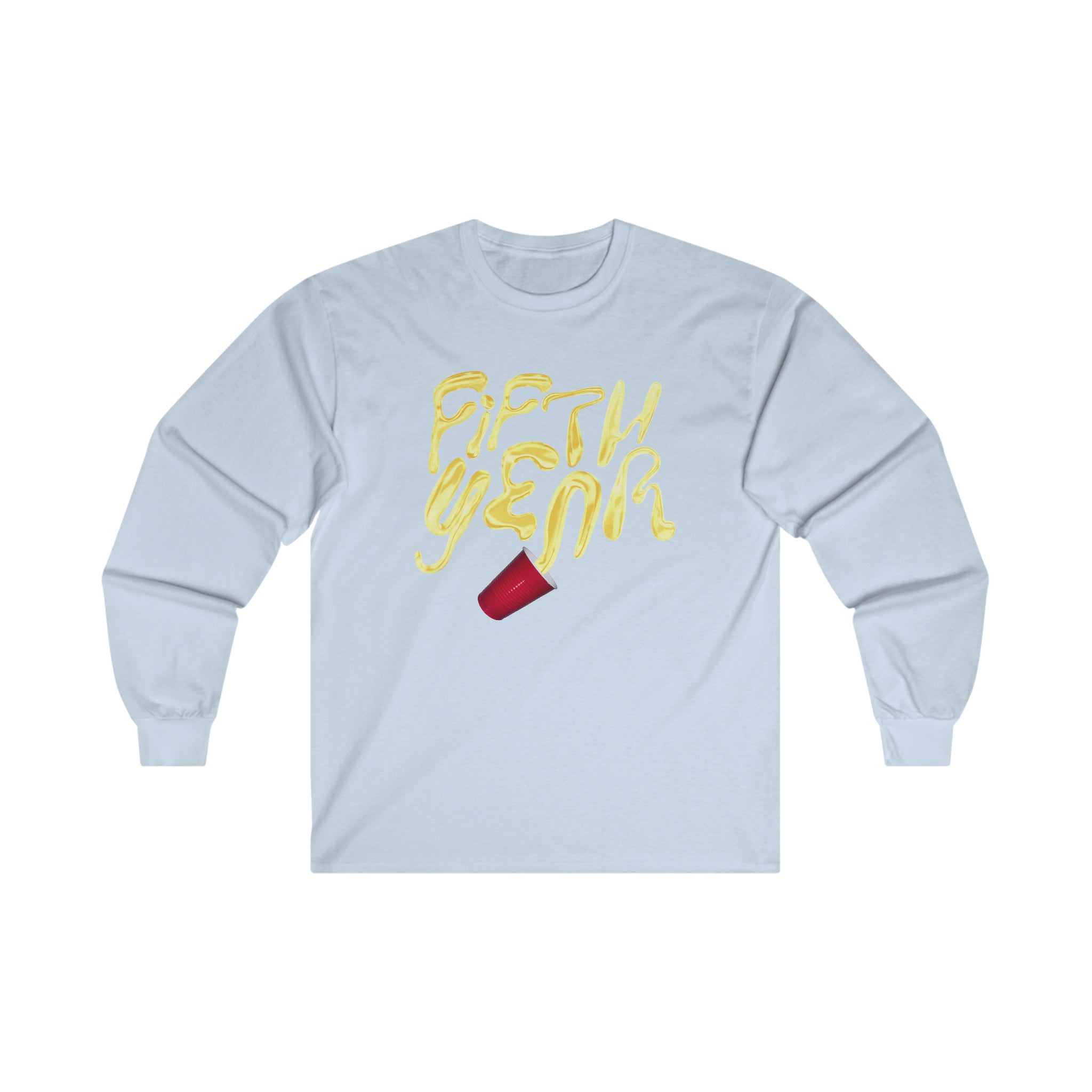 Fifth Year Beer Spill - Ultra Cotton Long Sleeve Tee