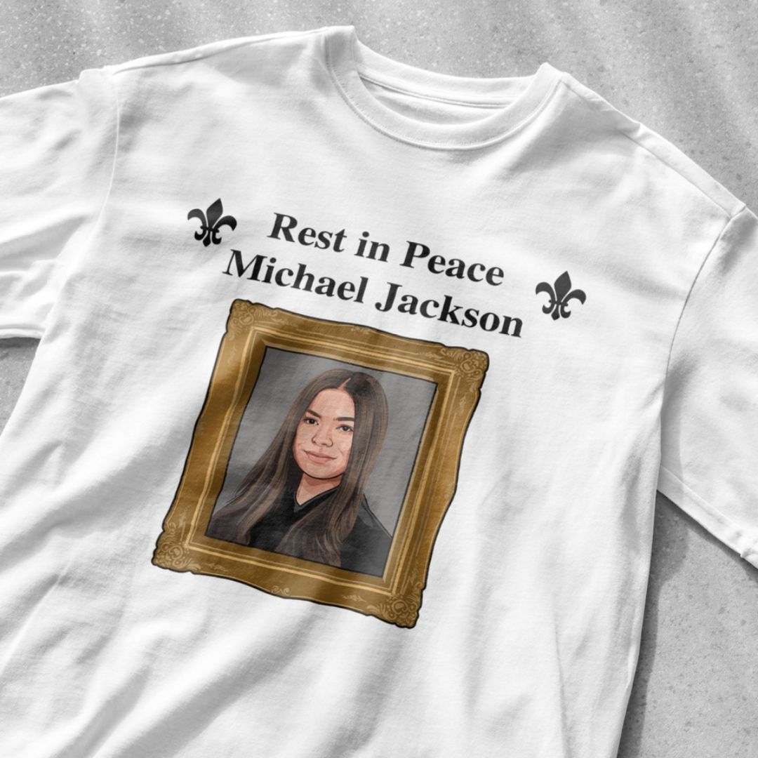 Rest In Peace Michael Jackson (Miranda Cosgrove from iCarly) - Unisex Heavy Cotton Tee - All Colors