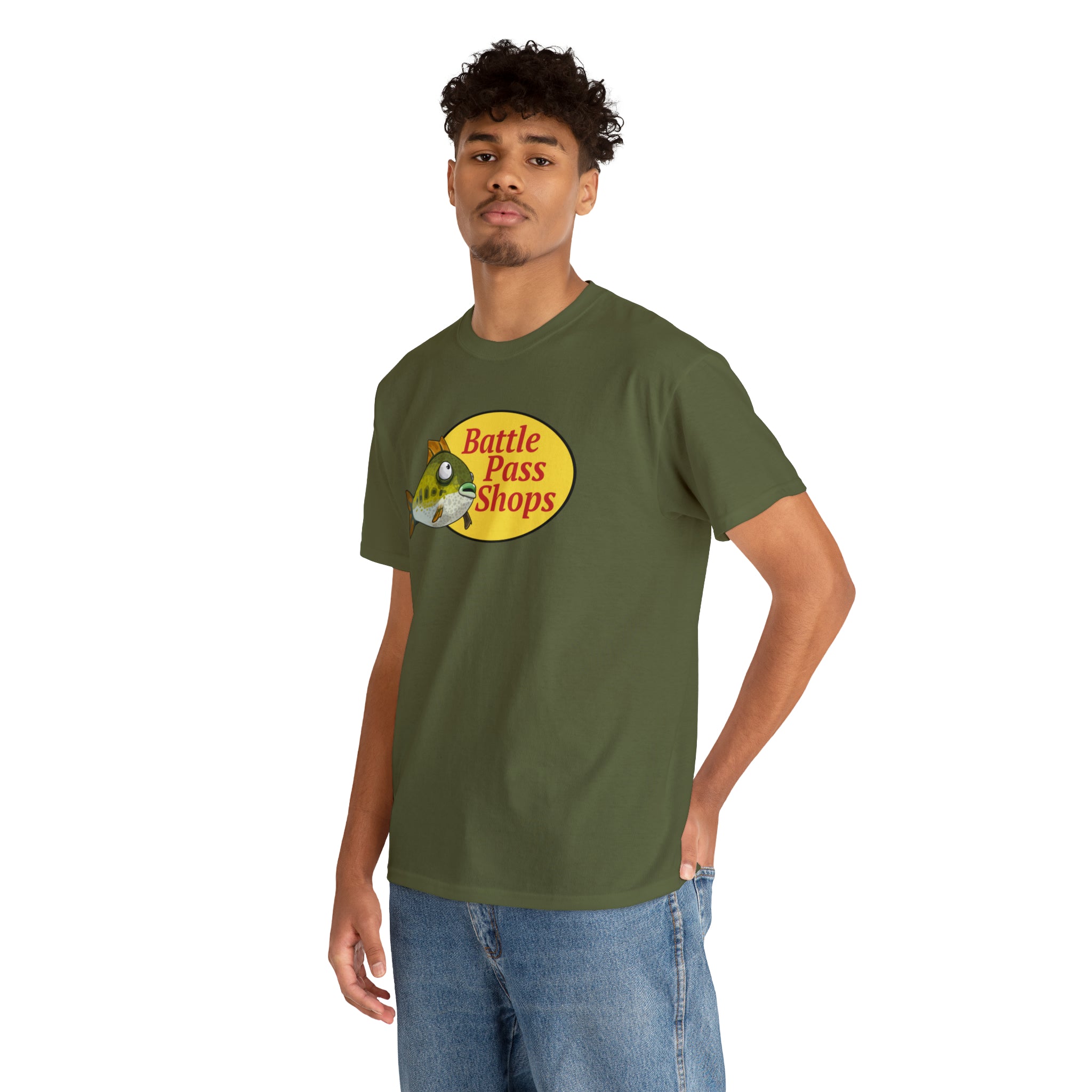 Battle Pass Shops Fortnite Flopper - Unisex Heavy Cotton Tee