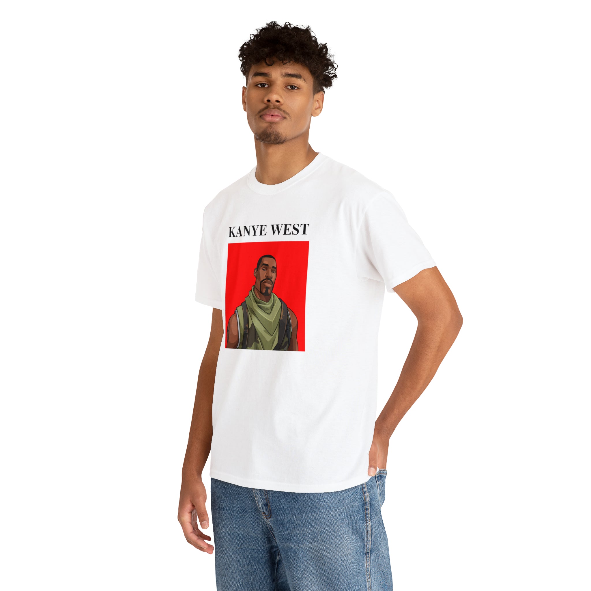 Kanye West Fortnite Default Skin - Unisex Heavy Cotton Tee