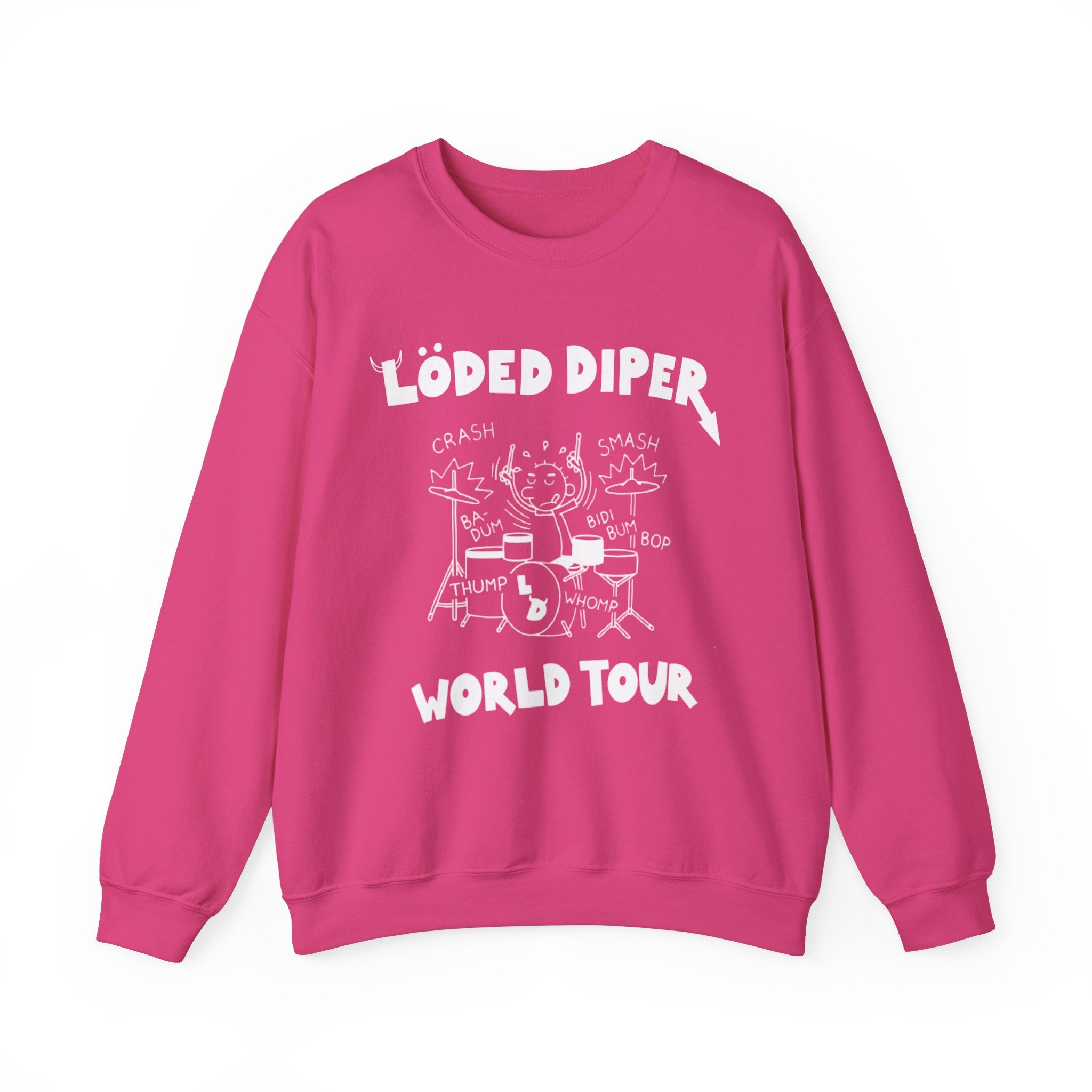 Loded Diper Unisex Heavy Blend™ Crewneck Sweatshirt