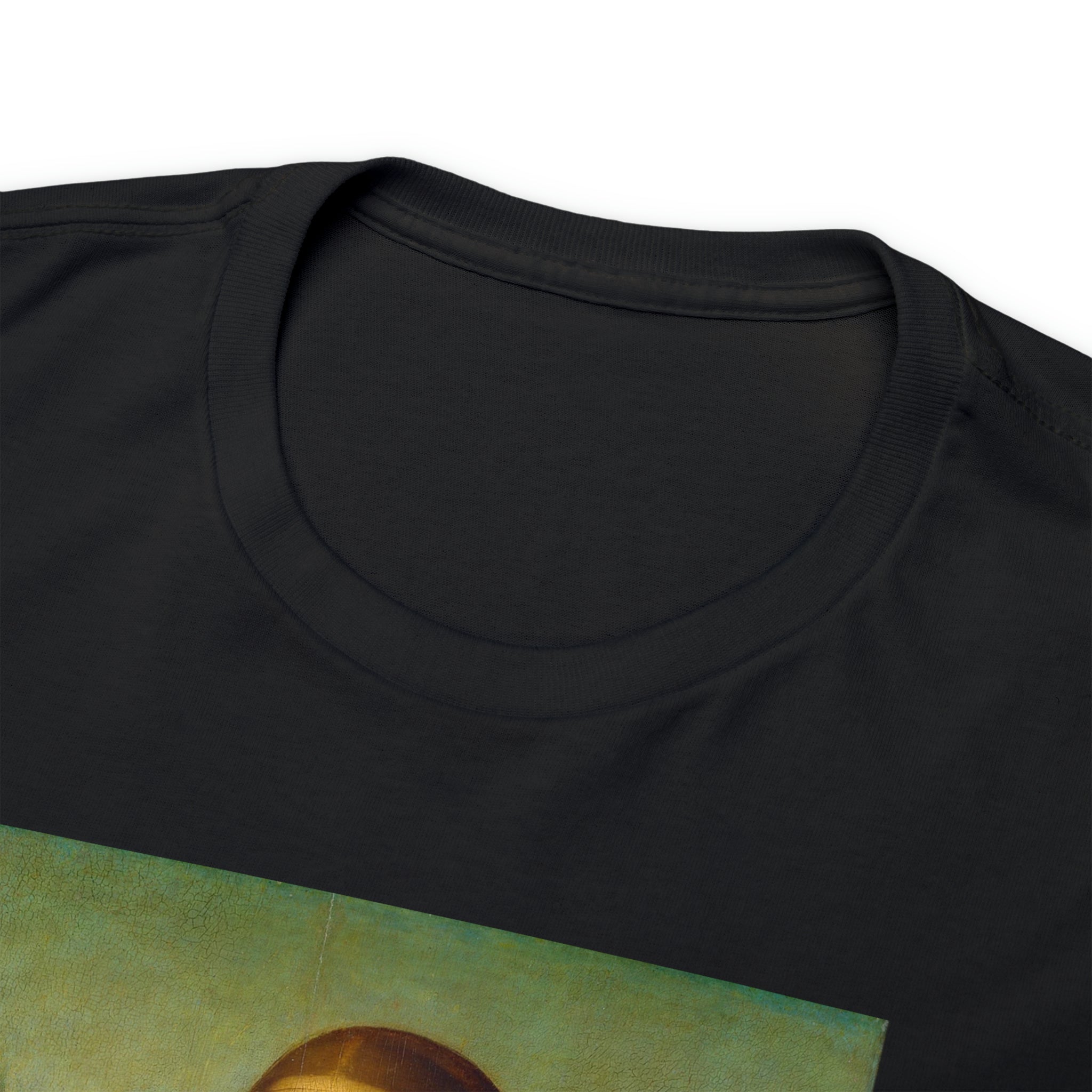 Mona Lisa with Zyns - Unisex Heavy Cotton Tee