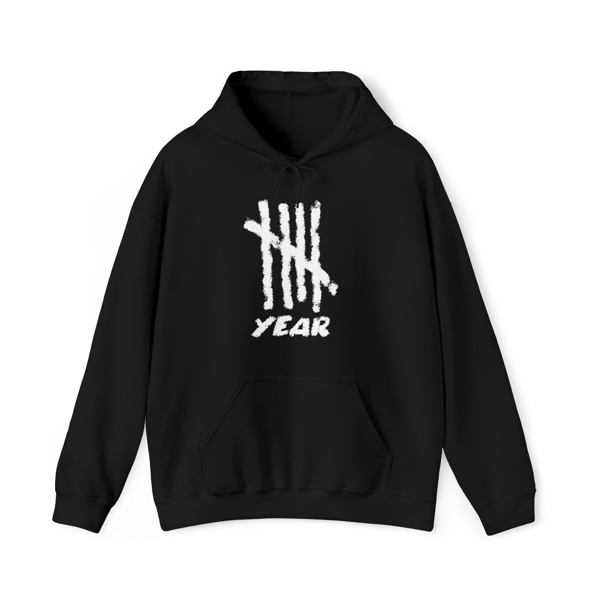 Fifth Year Chalk Marks - Unisex Heavy Blend™ Hooded Sweatshirt