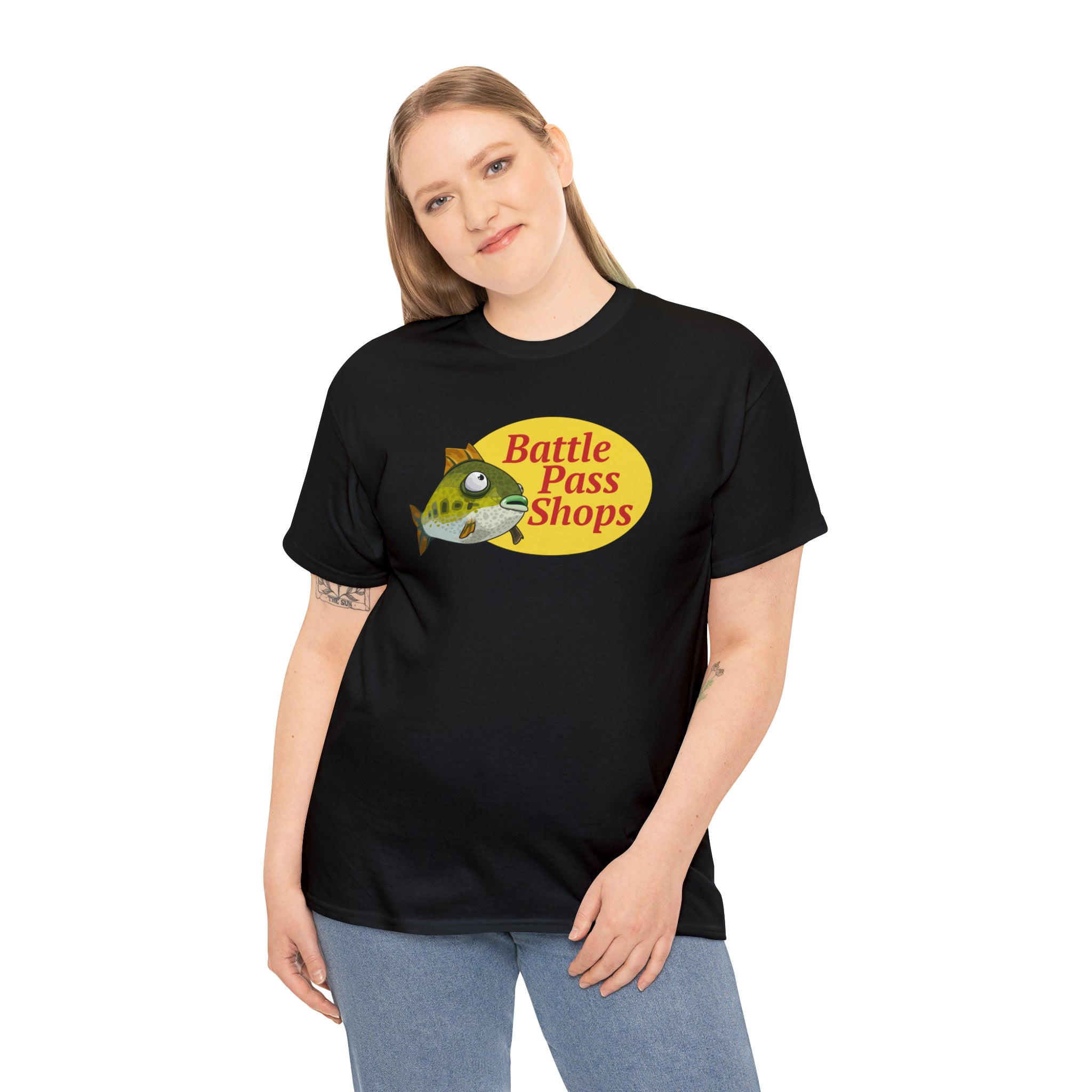 Battle Pass Shops Fortnite Flopper - Unisex Heavy Cotton Tee