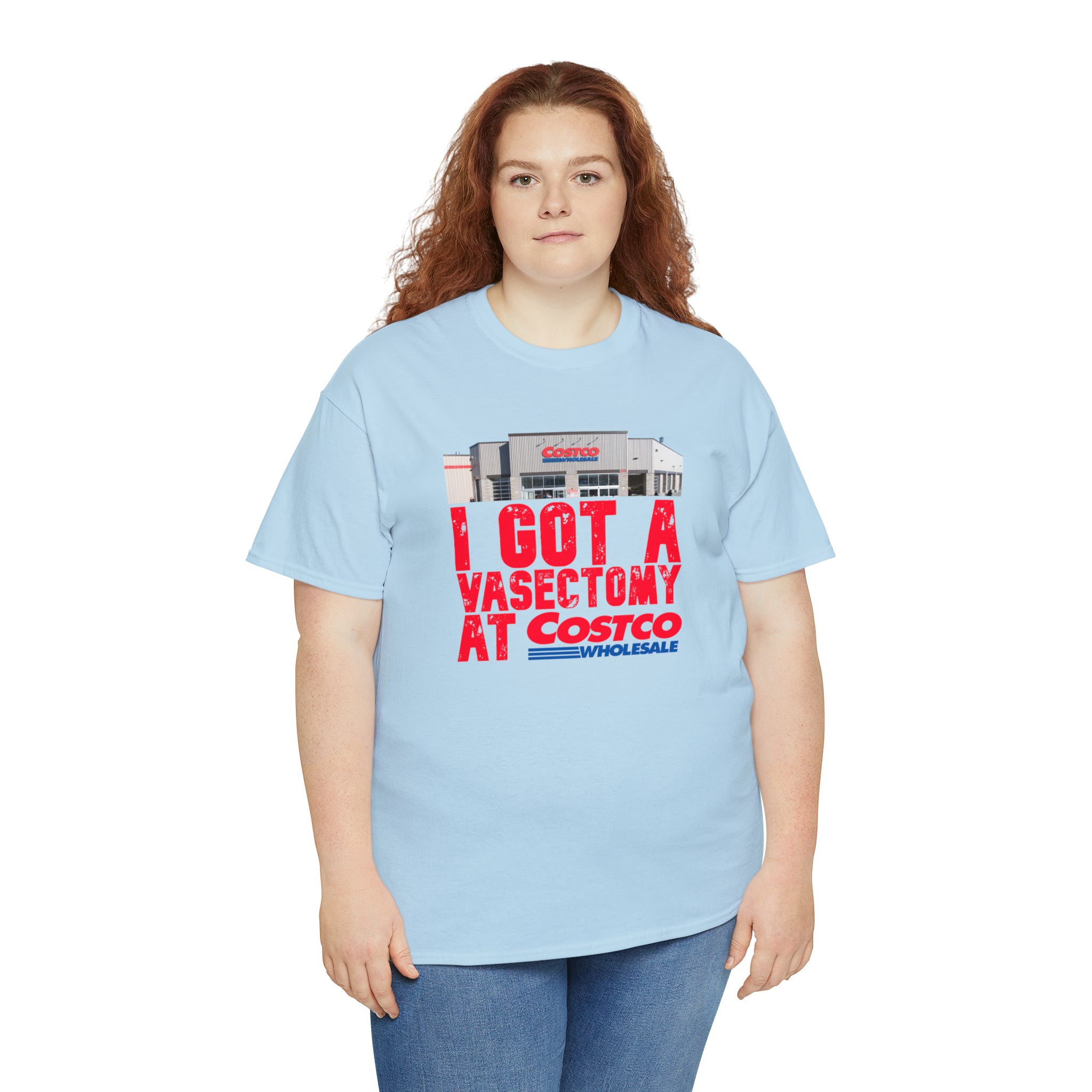 I Got A Vasectomy At Costco Unisex Heavy Cotton Tee