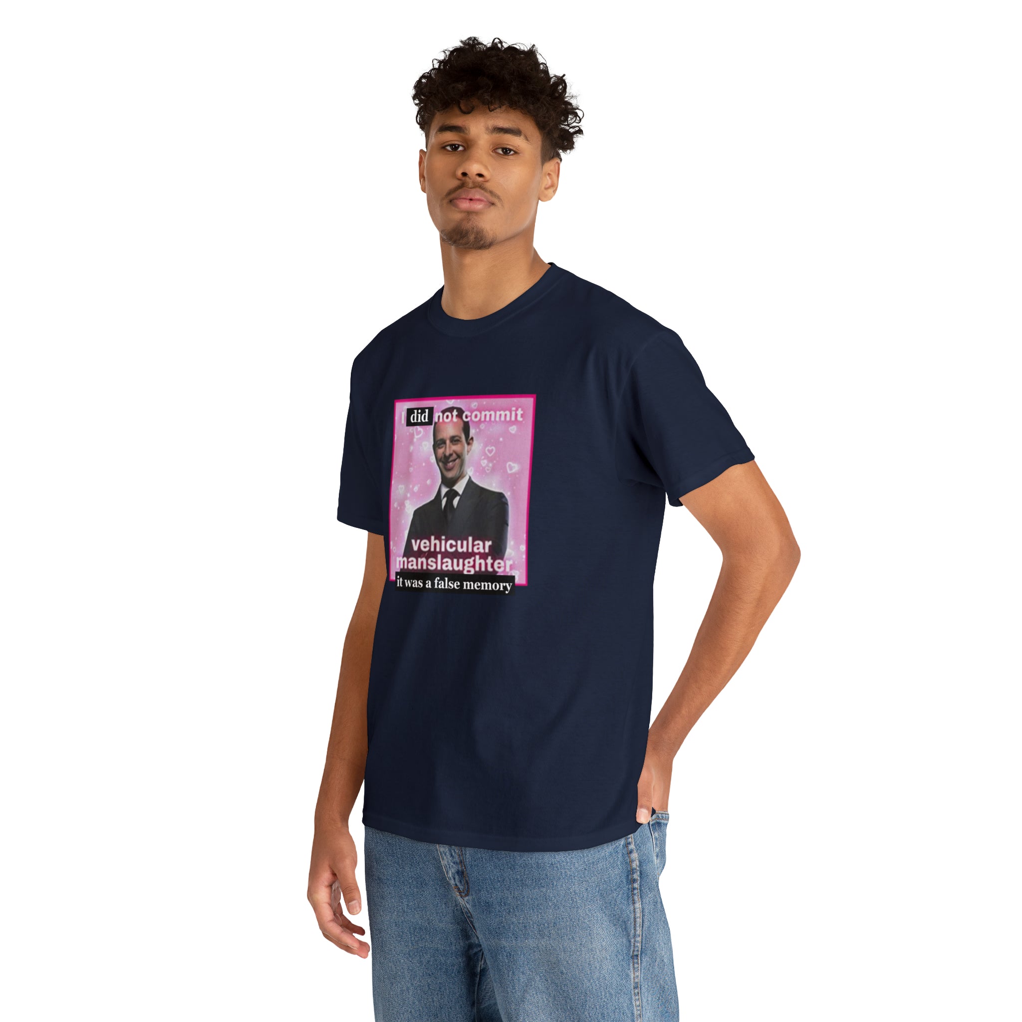 I did not commit vehicular manslaughter it was a false memory kendall roy - Unisex Heavy Cotton Tee