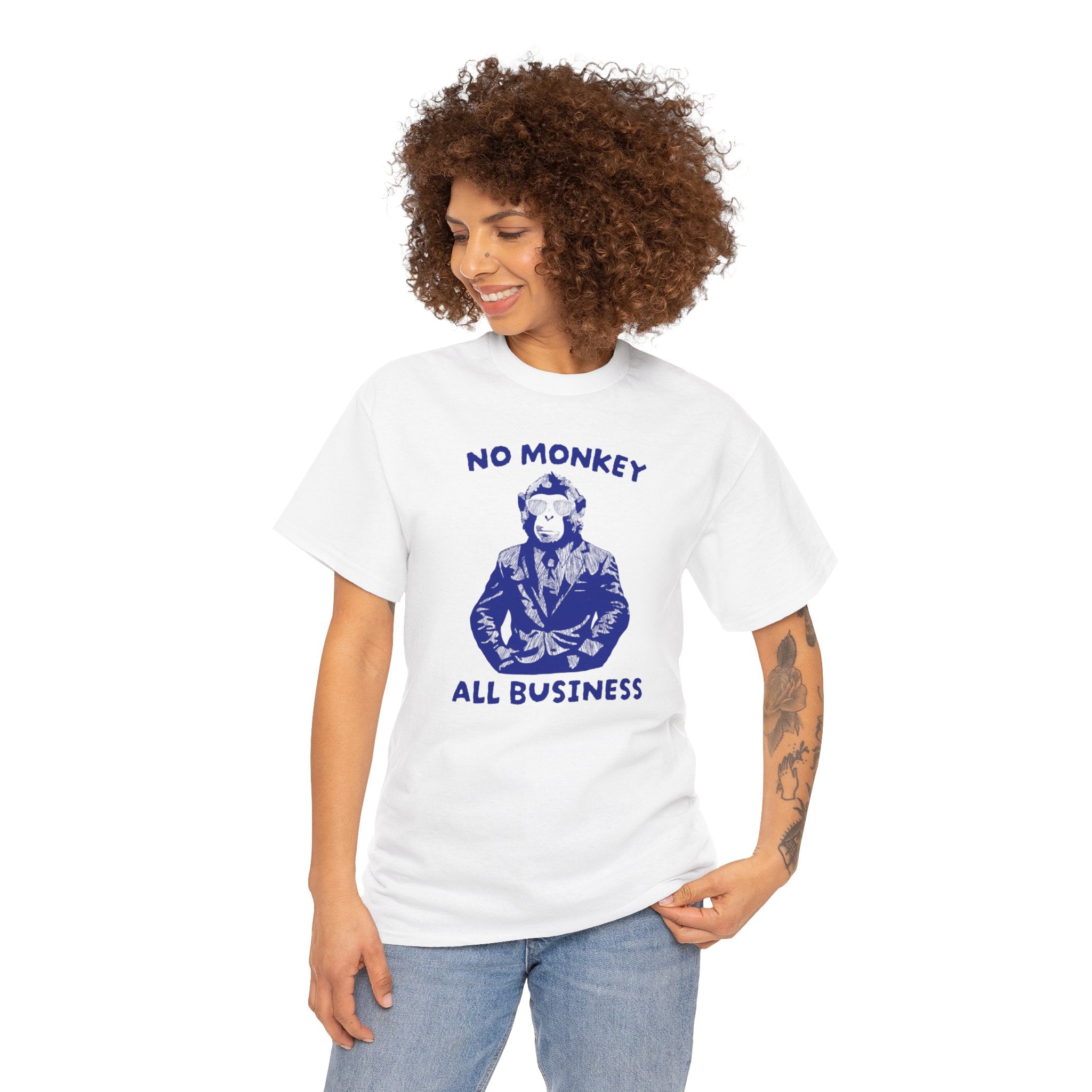 No Monkey All Business Shirt