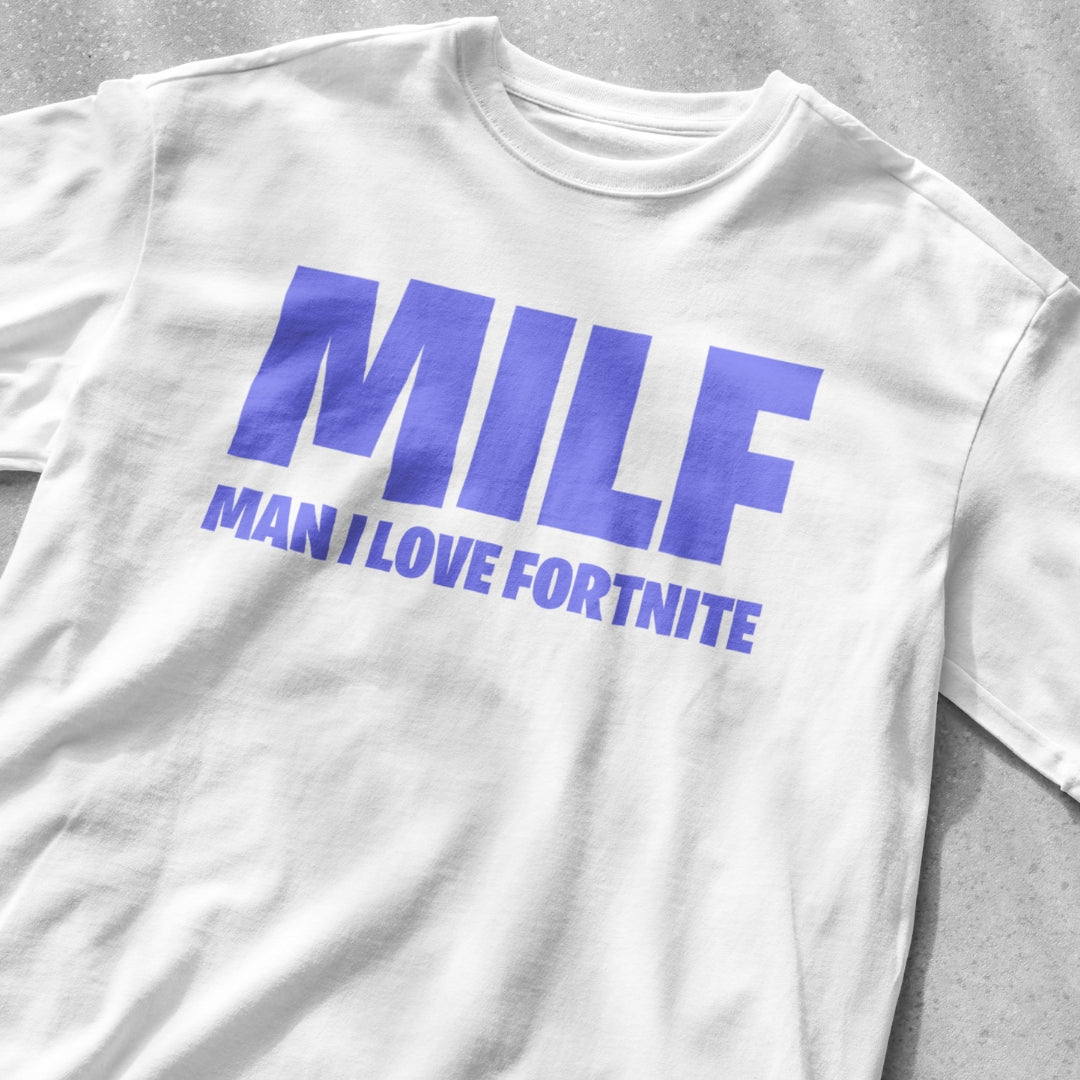 MILF (MAN I LOVE FORTNITE) - Unisex Heavy Cotton Tee