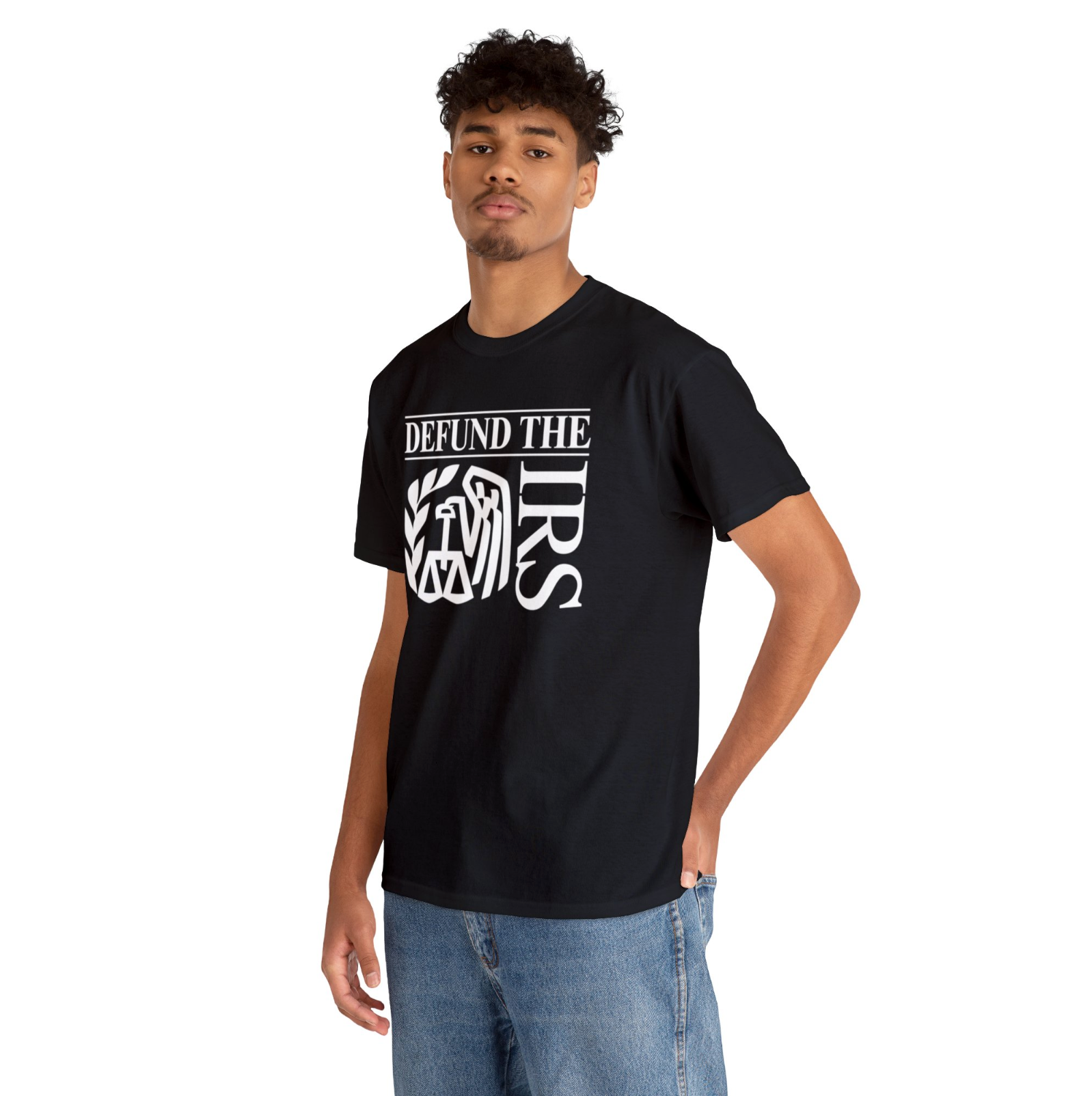 Defund the IRS - Unisex Heavy Cotton Tee