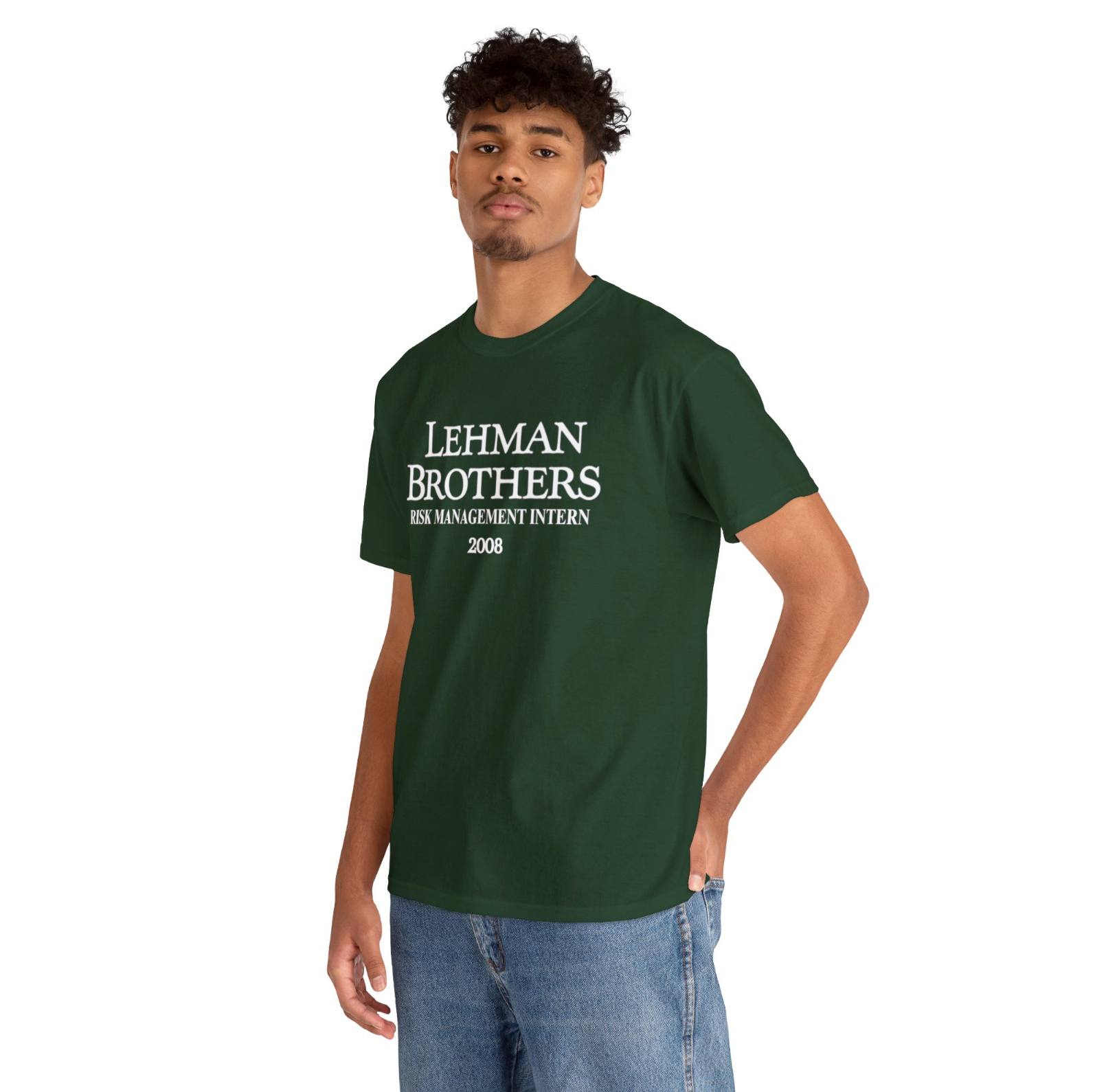 Lehman Brothers Risk Management Intern 2008 - Unisex Heavy Cotton Tee