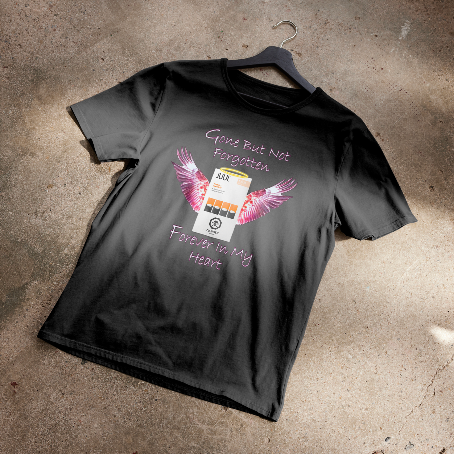 Gone but not forgotten Mango Juul Pods - Unisex Heavy Cotton Tee