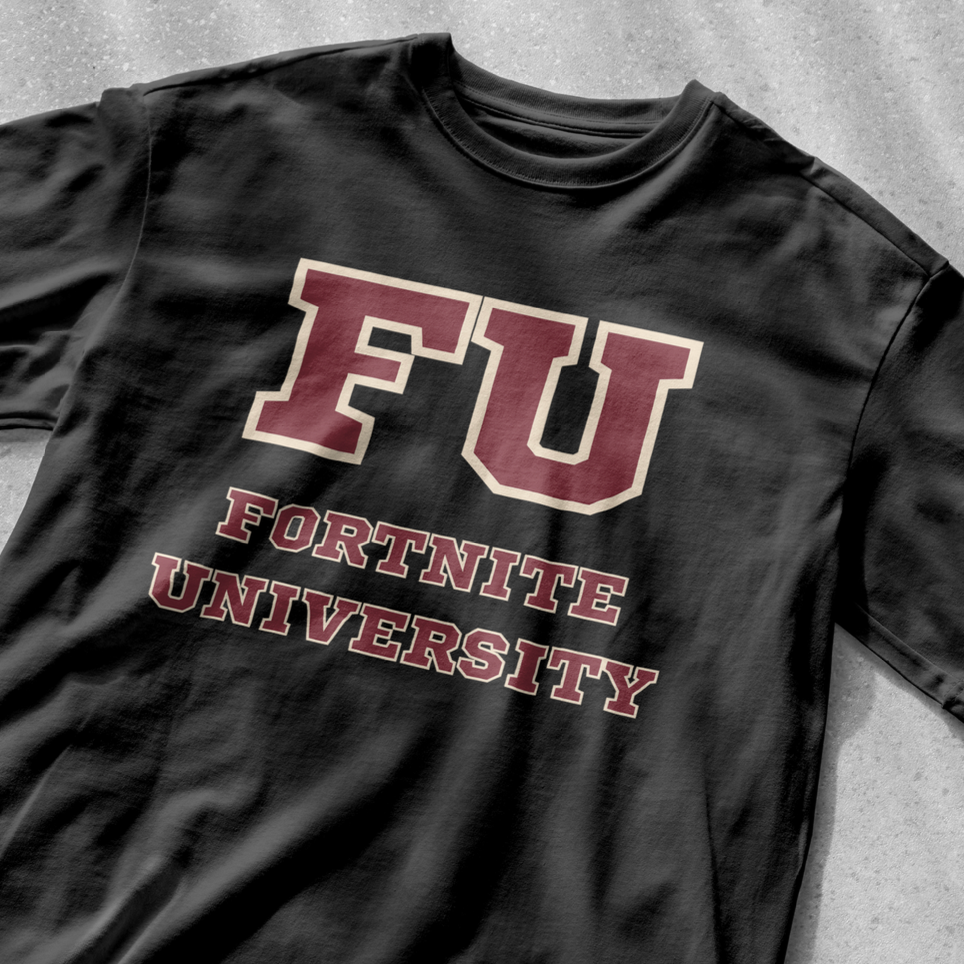 Fortnite University - Unisex Heavy Cotton Tee