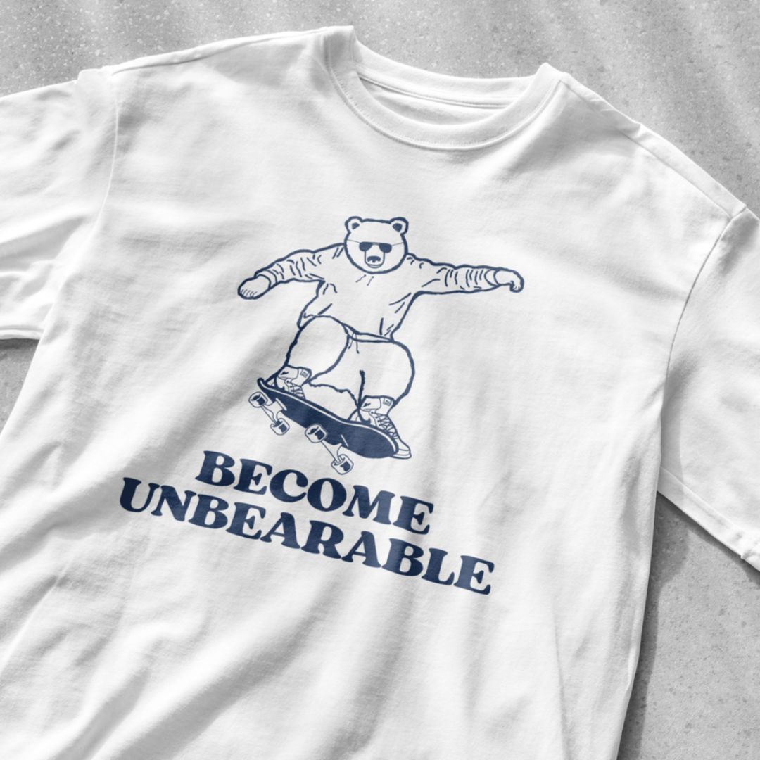 Become Unbearable, Bear Skateboarding