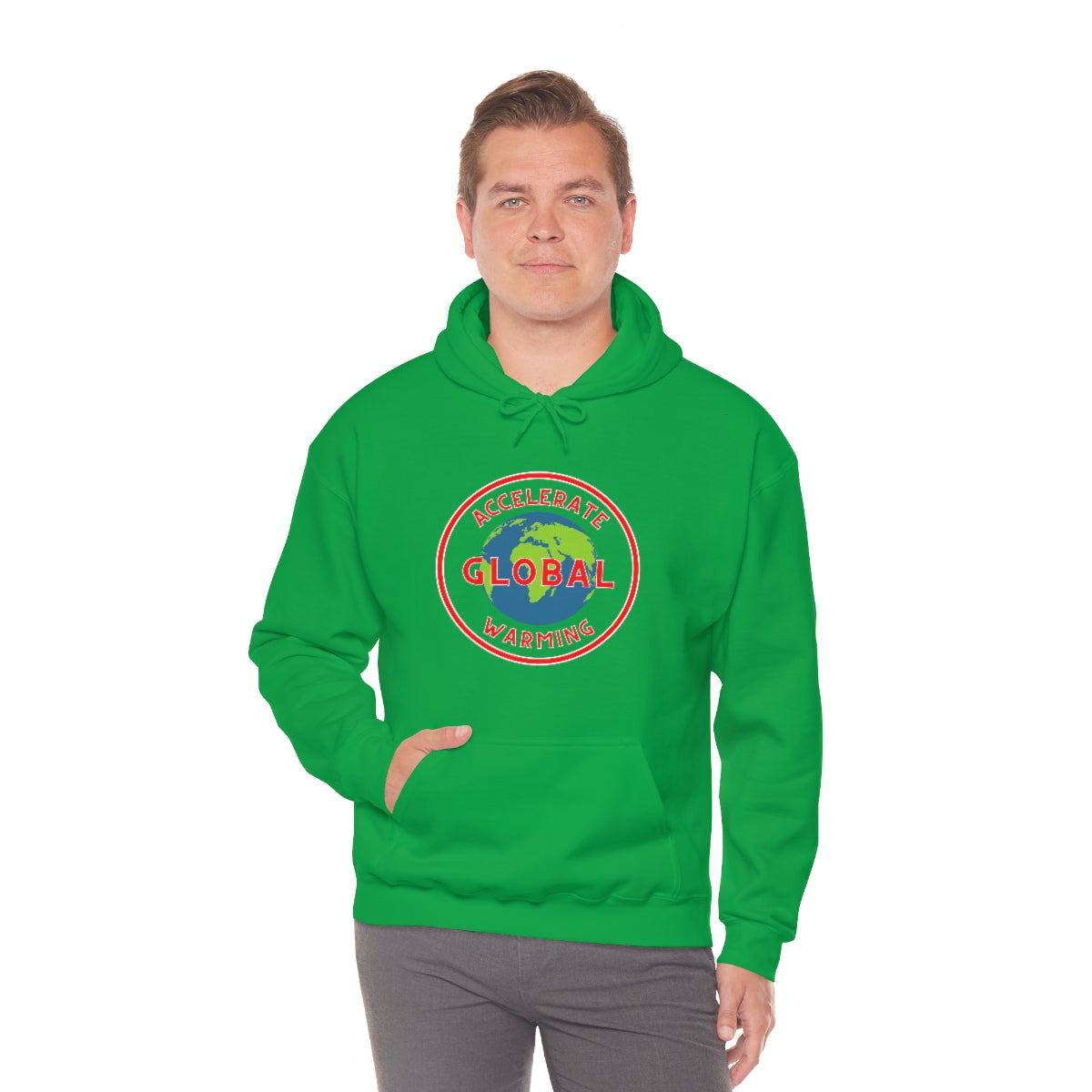 Accelerate Global Warming - Unisex Heavy Blend™ Hooded Sweatshirt - ALL COLORS - Hot Take